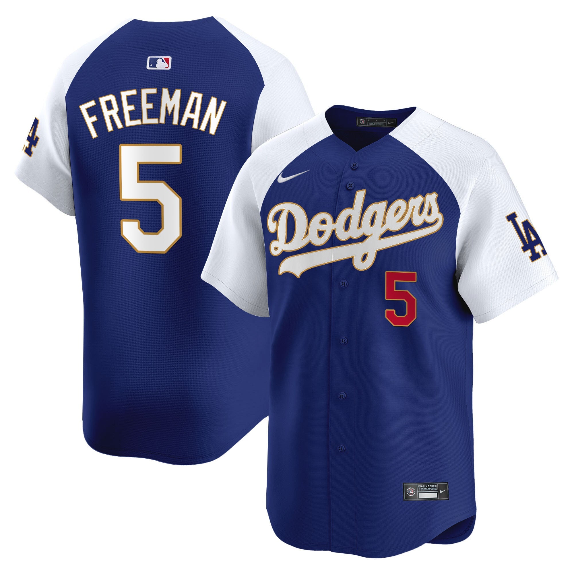Men’s Los Angeles Gold Trim Vapor Premier Limited Jersey