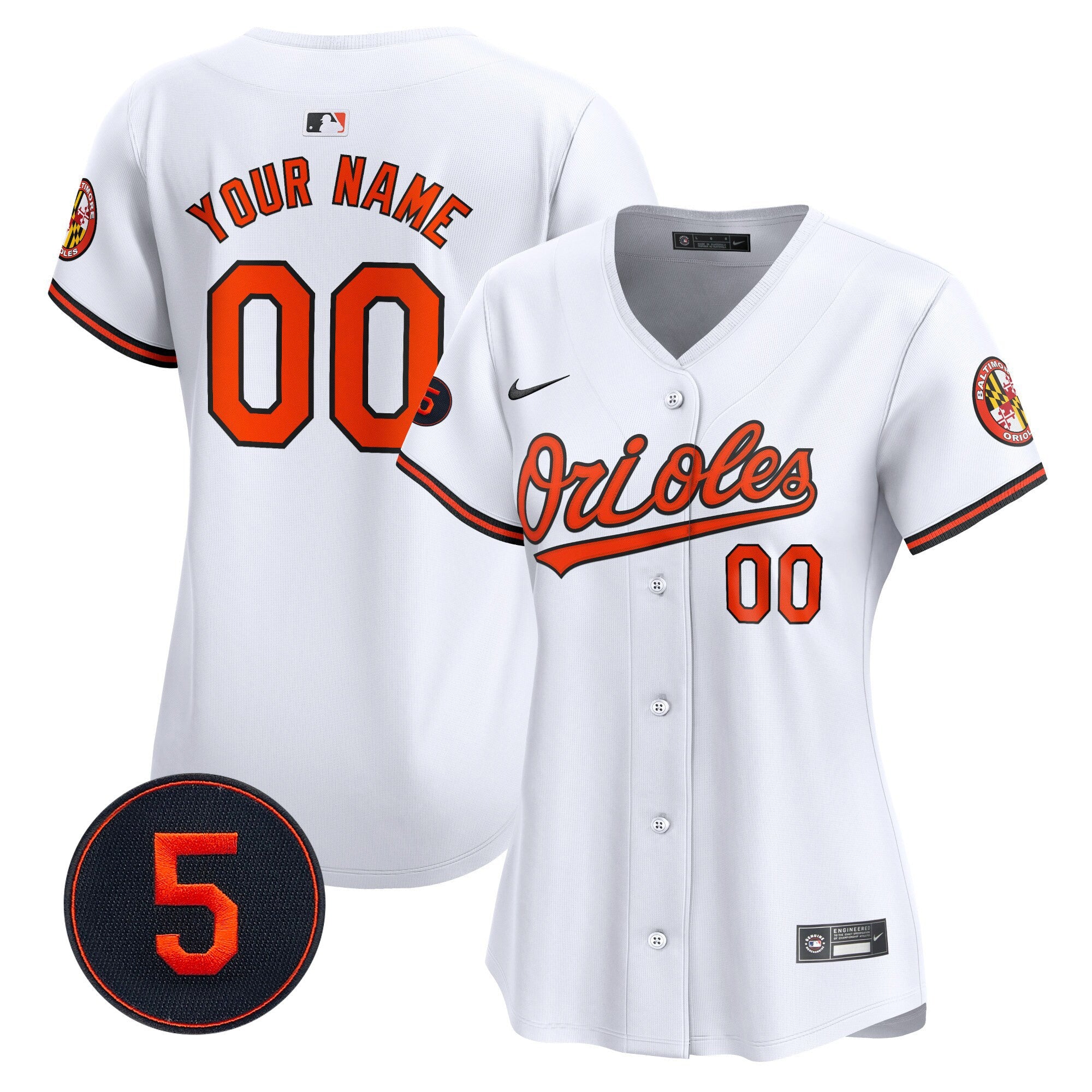 Baltimore Robinson Patch Vapor Premier Limited Custom Jersey