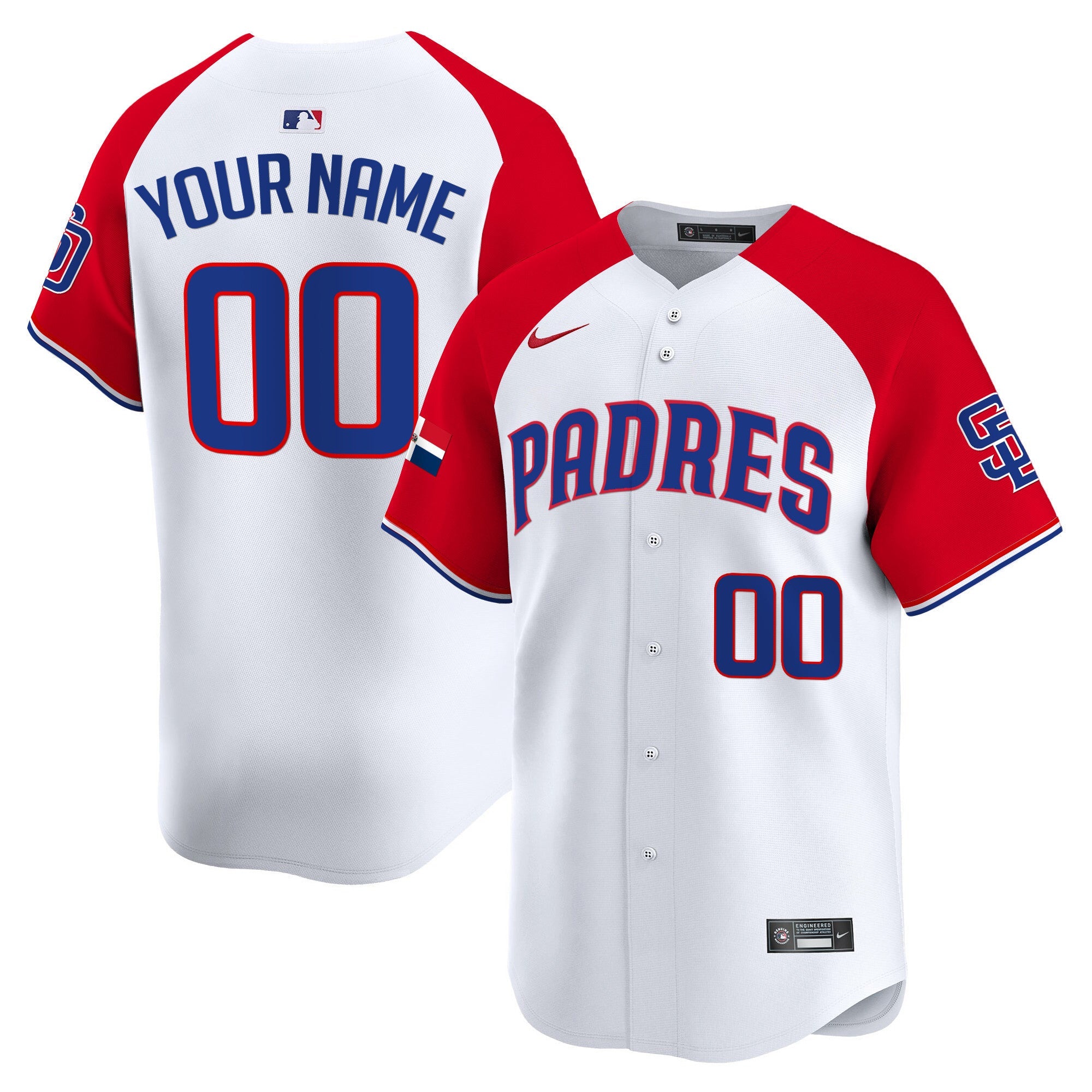 Dominican Republic Vapor Premier Limited Custom Jersey
