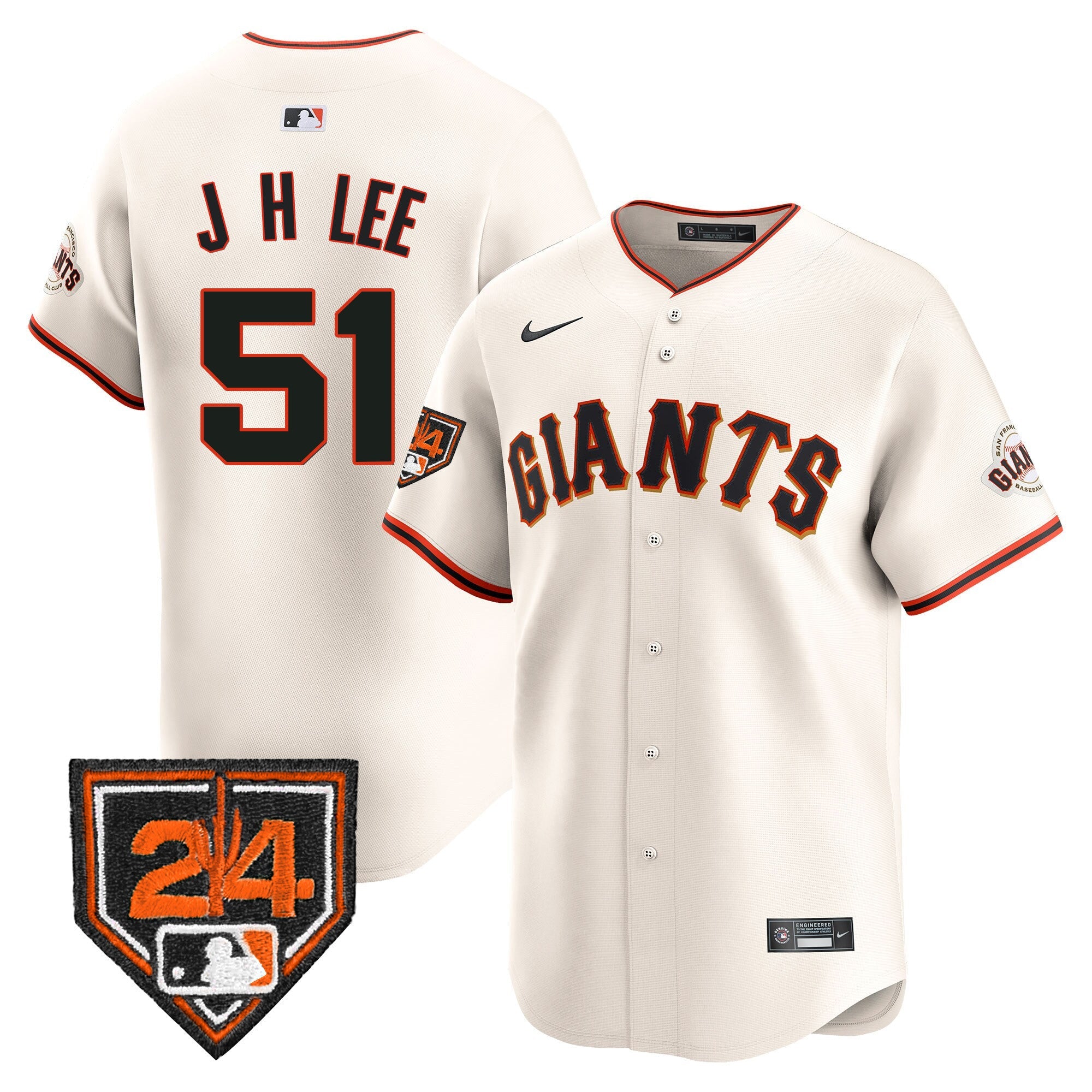 Men’s San Francisco 2024 Spring Training Vapor Premier Limited Jersey
