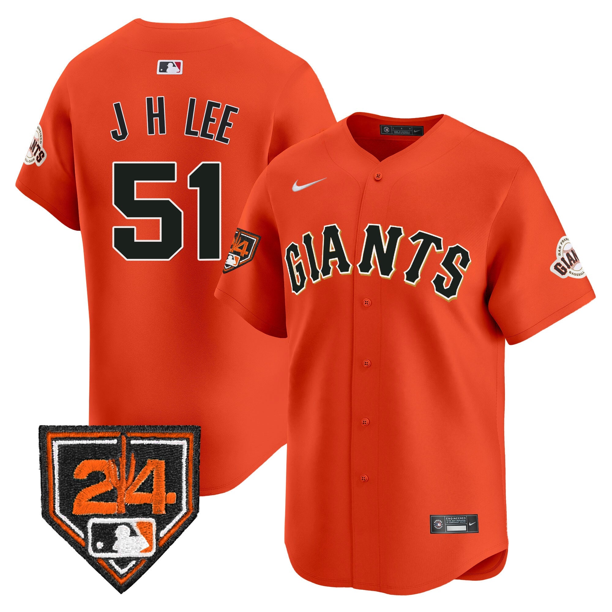Men’s San Francisco 2024 Spring Training Vapor Premier Limited Jersey