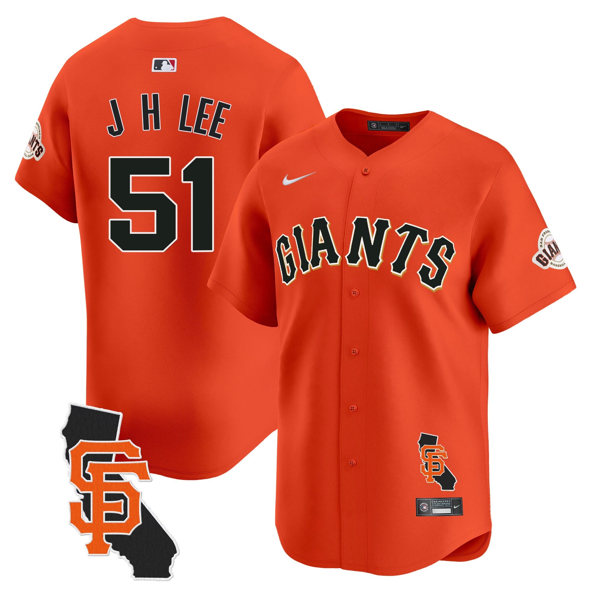 Men’s San Francisco California Patch Vapor Premier Limited Jersey