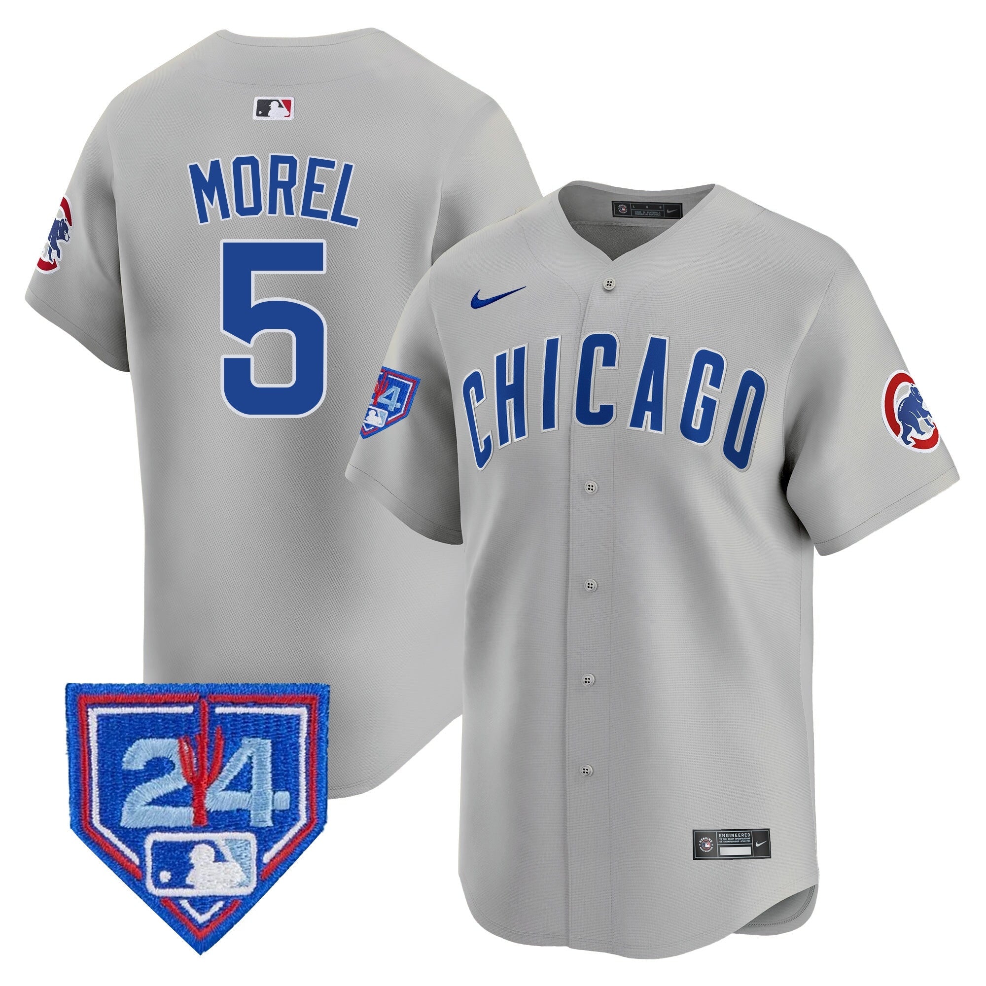 Men’s Chicago 2024 Spring Training Patch Vapor Premier Limited Jersey V2