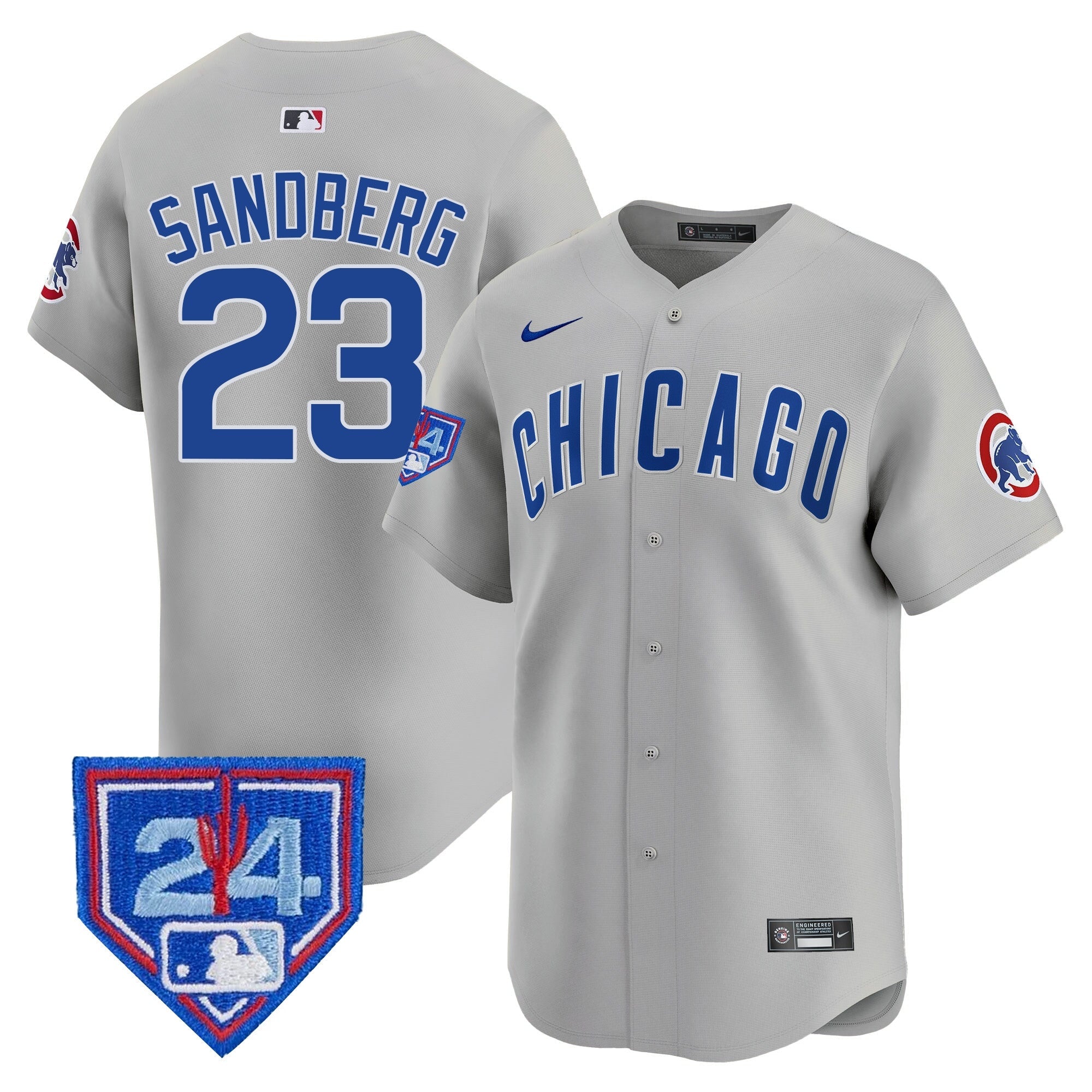 Men’s Chicago 2024 Spring Training Patch Vapor Premier Limited Jersey V2