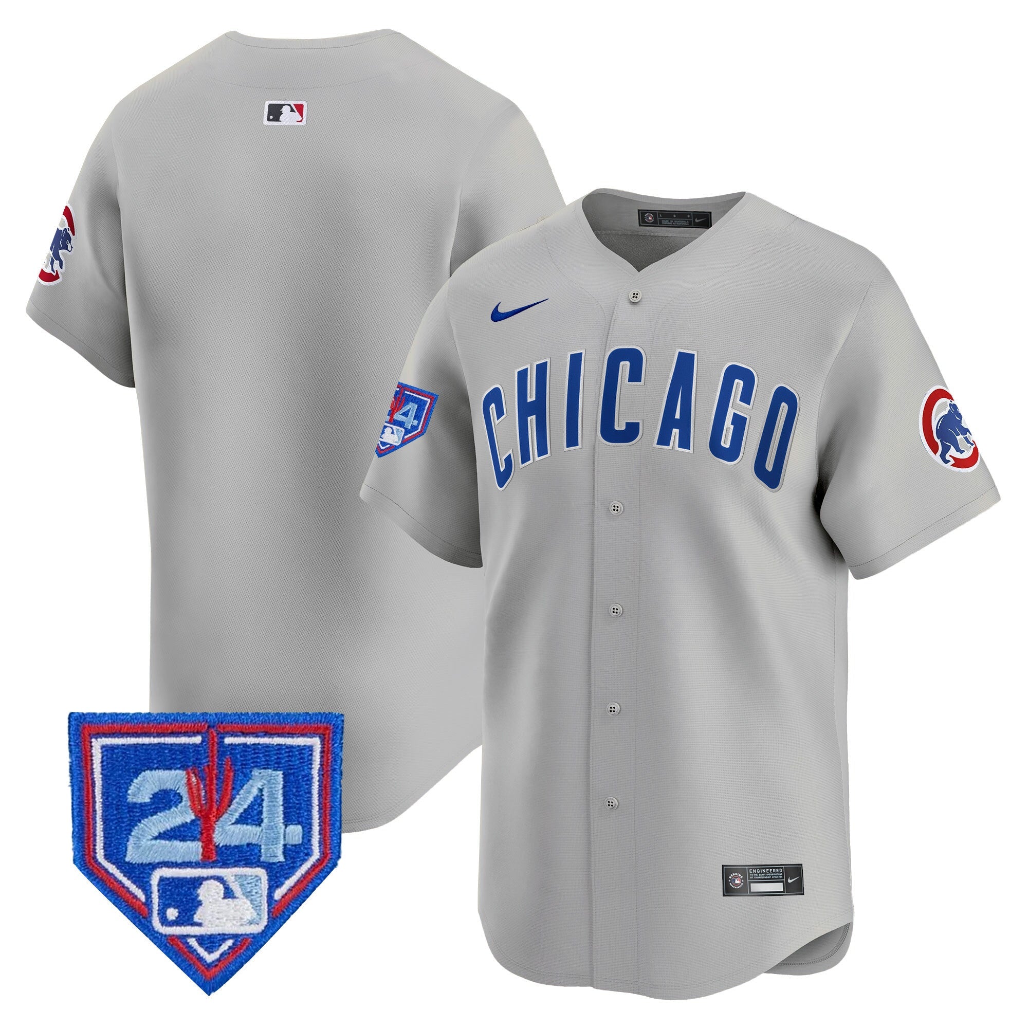Men’s Chicago 2024 Spring Training Patch Vapor Premier Limited Jersey V2