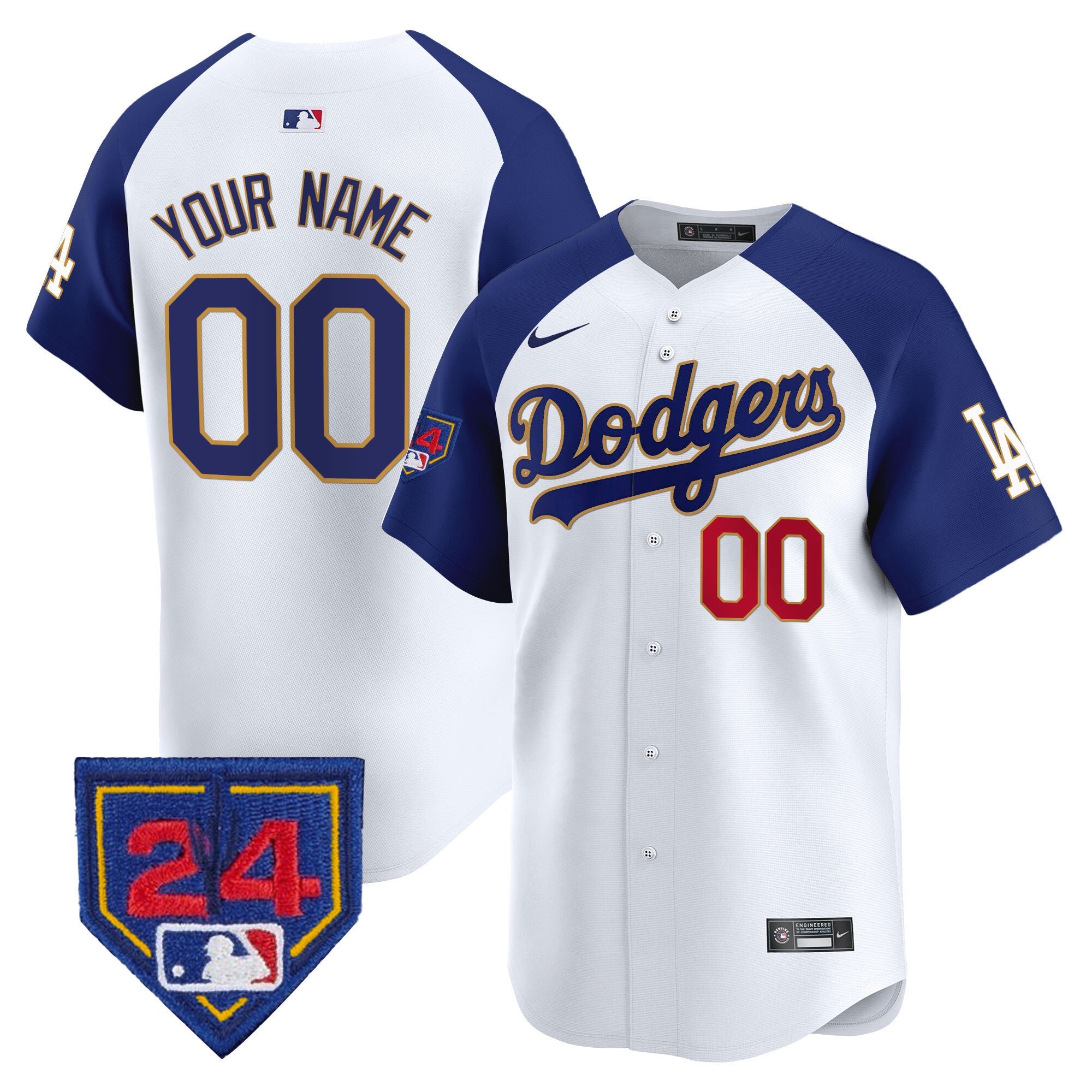 2024 Spring Training Patch Vapor Premier Limited Custom Jersey