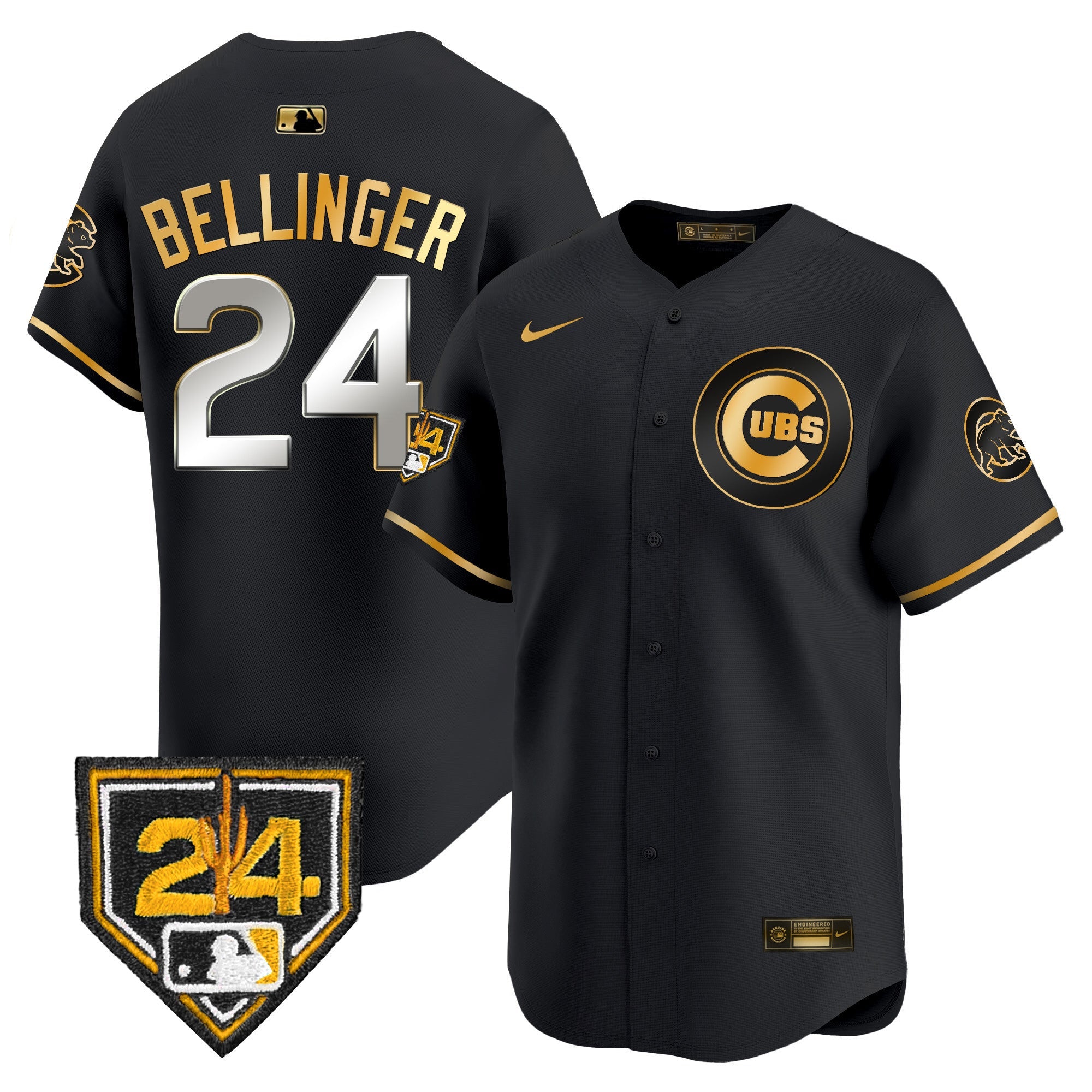 Men’s Chicago 2024 Spring Training Patch Vapor Premier Limited Jersey V2