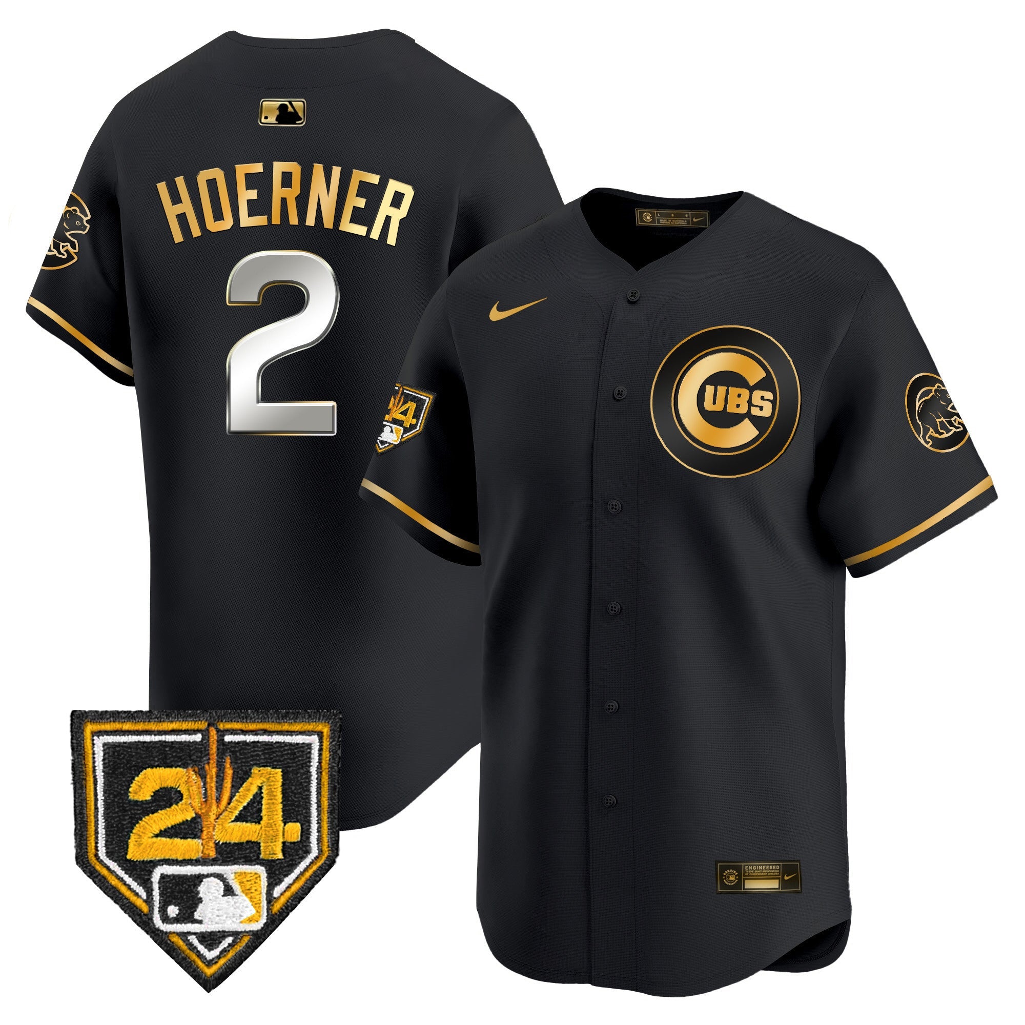 Men’s Chicago 2024 Spring Training Patch Vapor Premier Limited Jersey V2