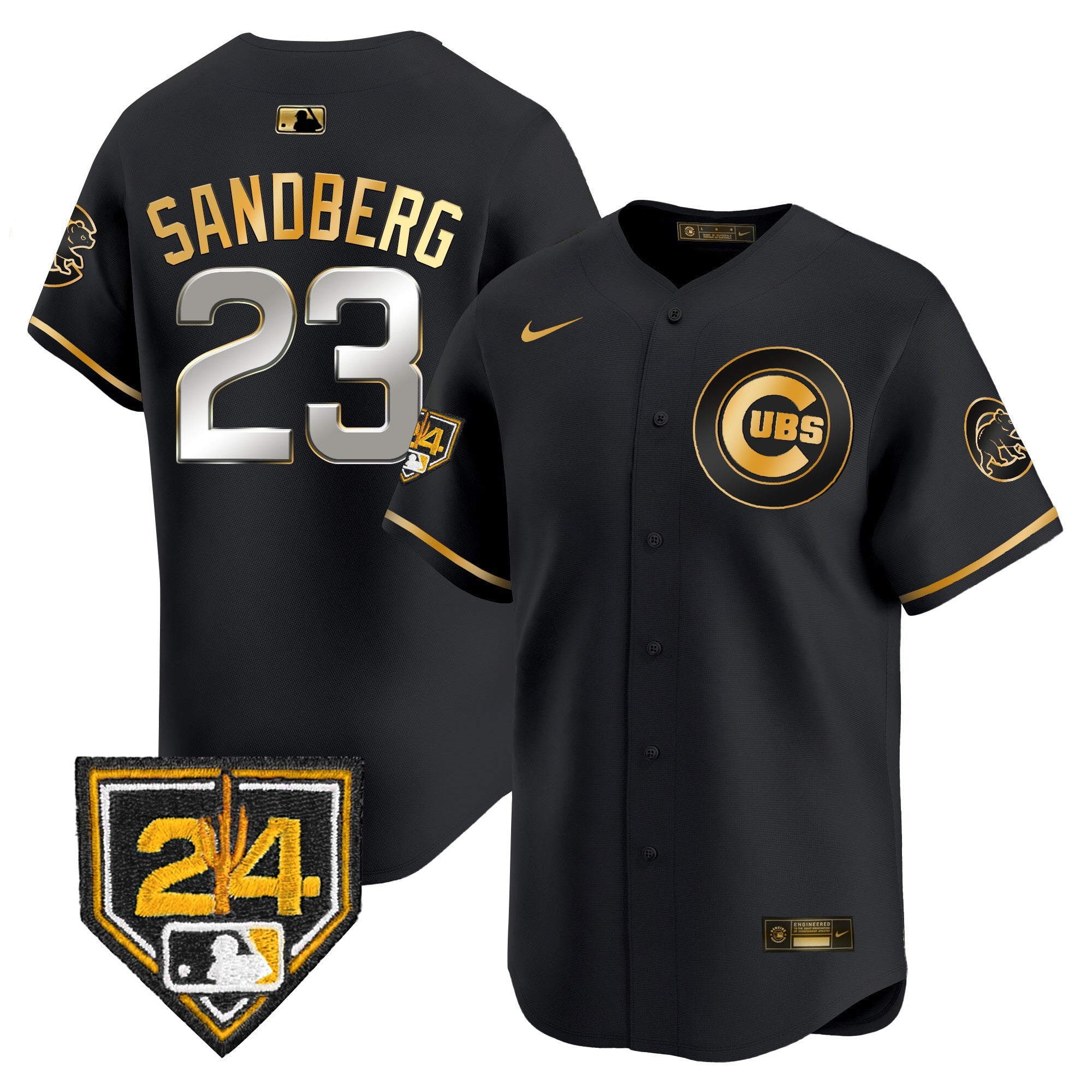 Men’s Chicago 2024 Spring Training Patch Vapor Premier Limited Jersey V2