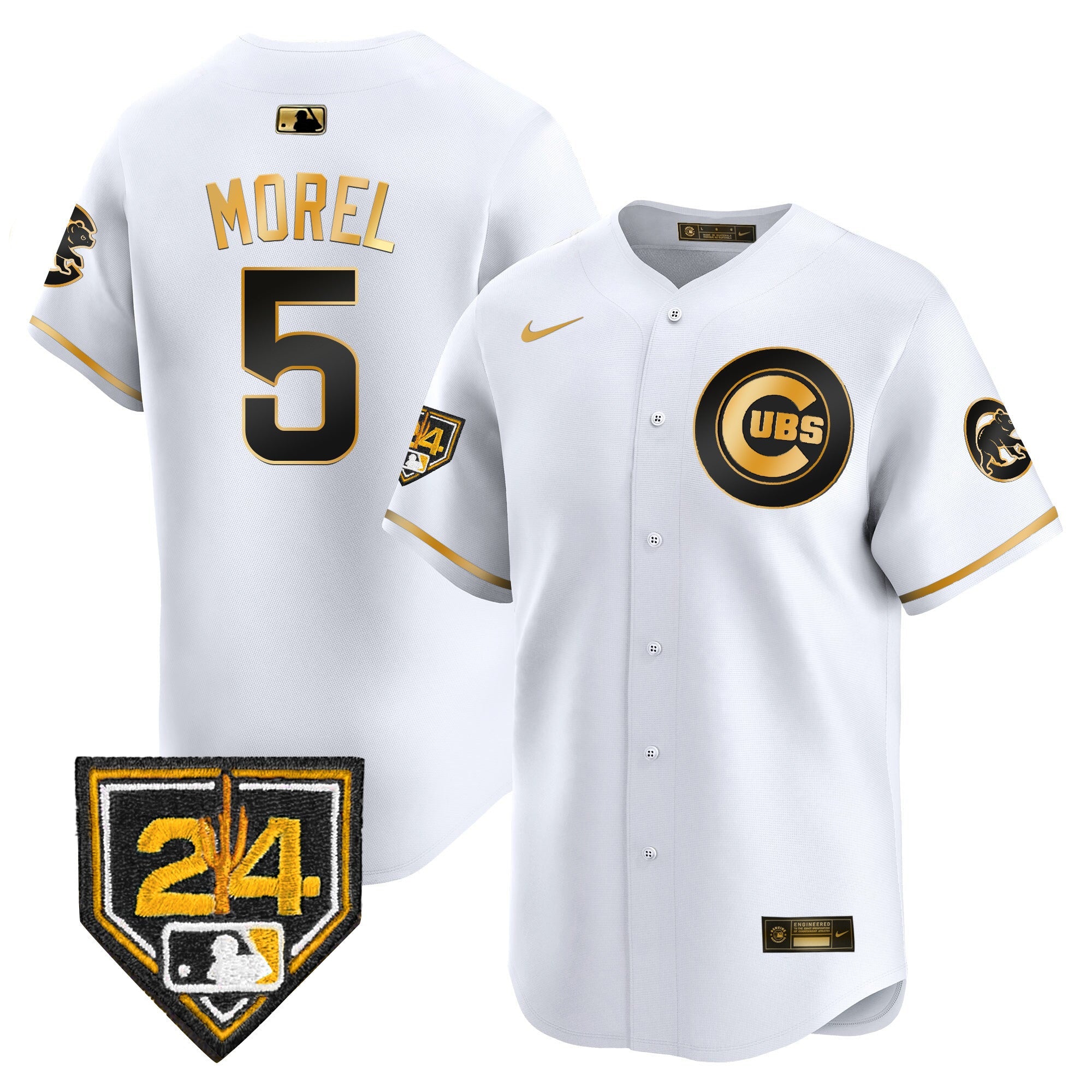 Men’s Chicago 2024 Spring Training Patch Vapor Premier Limited Jersey V2