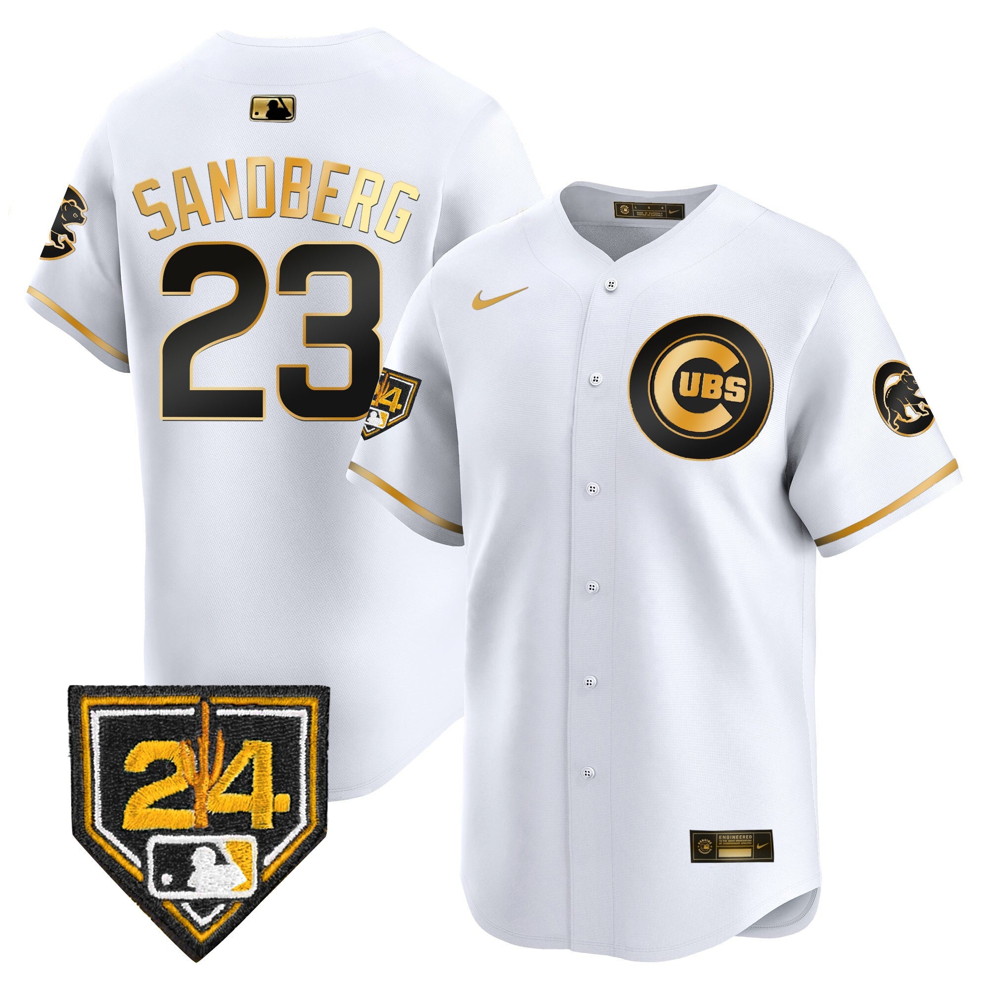 Men’s Chicago 2024 Spring Training Patch Vapor Premier Limited Jersey V2