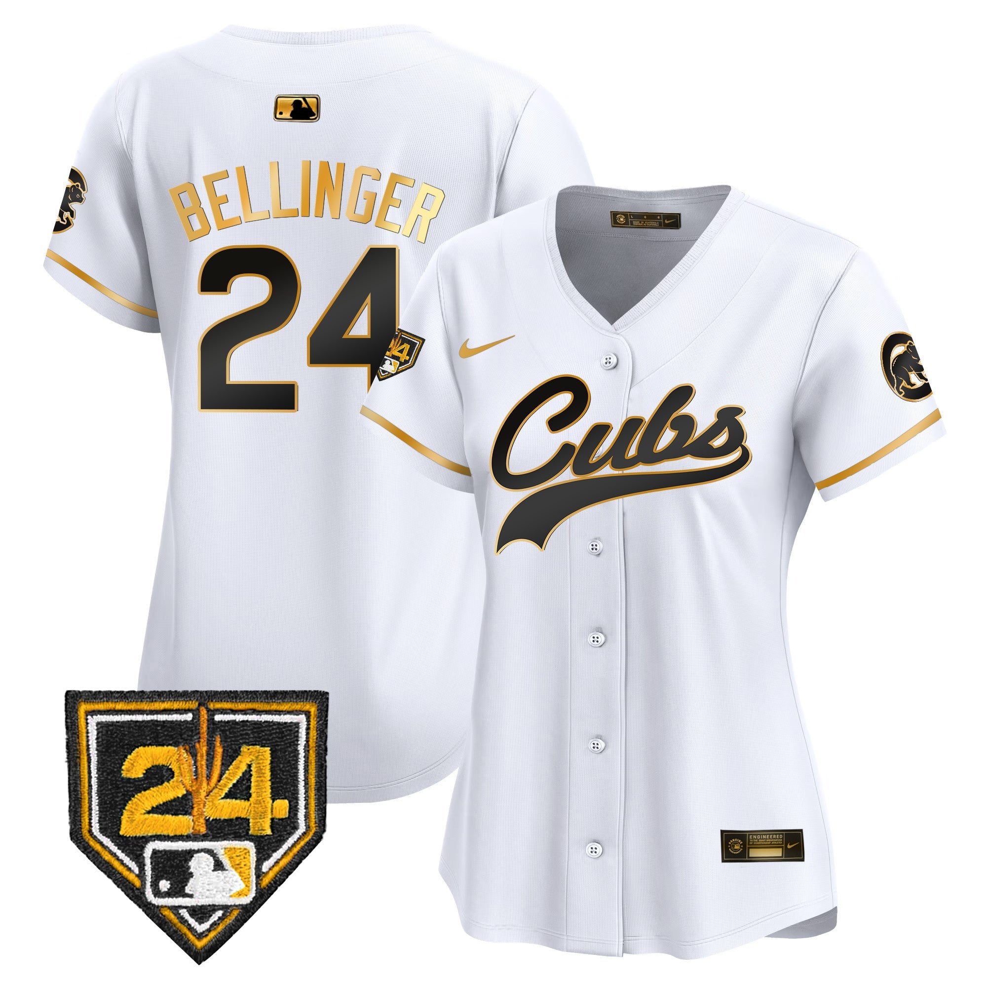 Women’s Chicago 2024 Spring Training Patch Vapor Premier Limited Jersey