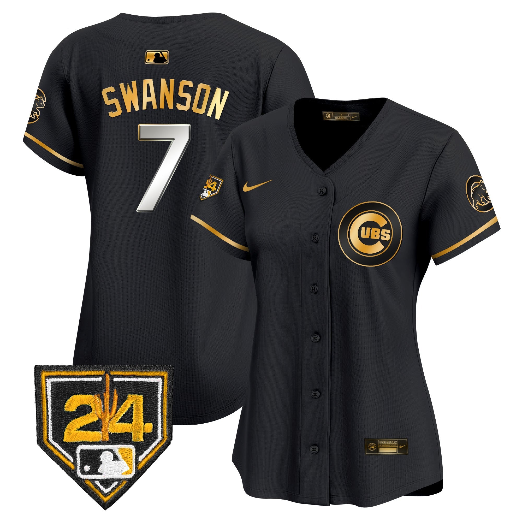 Women’s Chicago 2024 Spring Training Patch Vapor Premier Limited Jersey V2