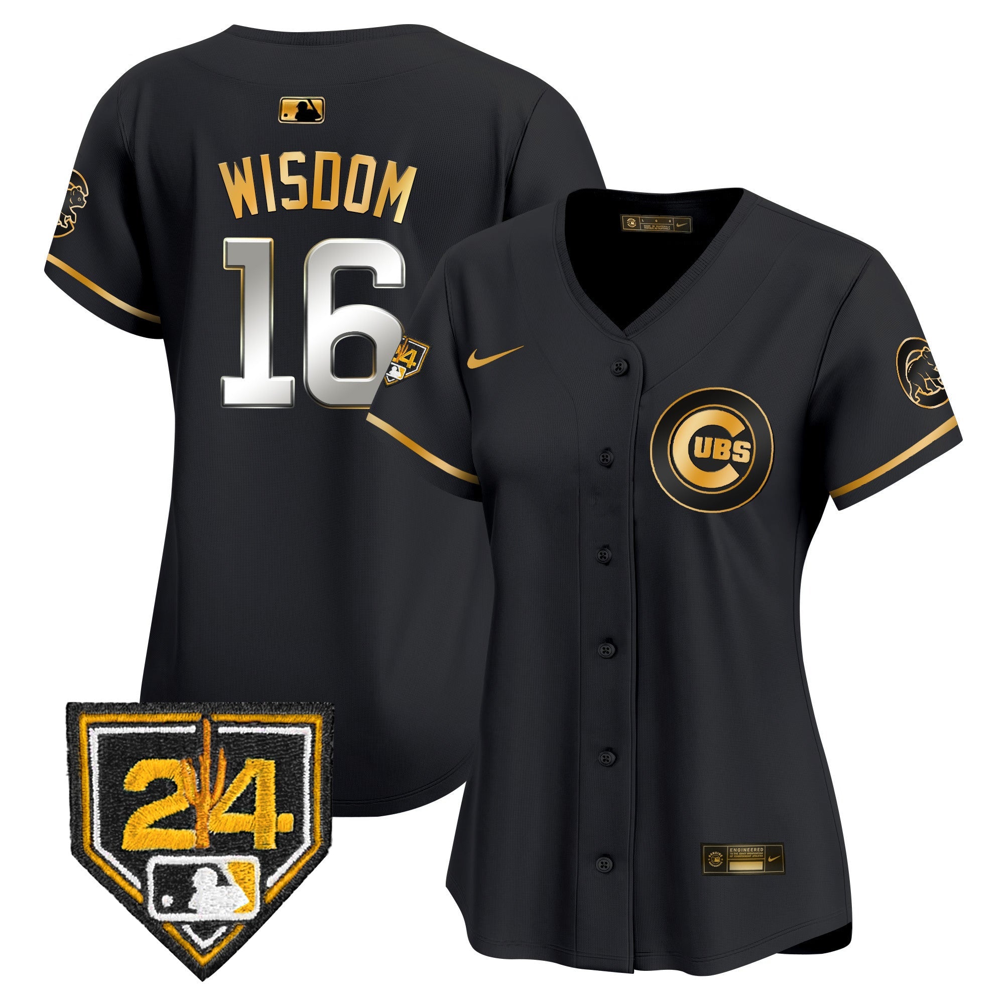 Women’s Chicago 2024 Spring Training Patch Vapor Premier Limited Jersey V2