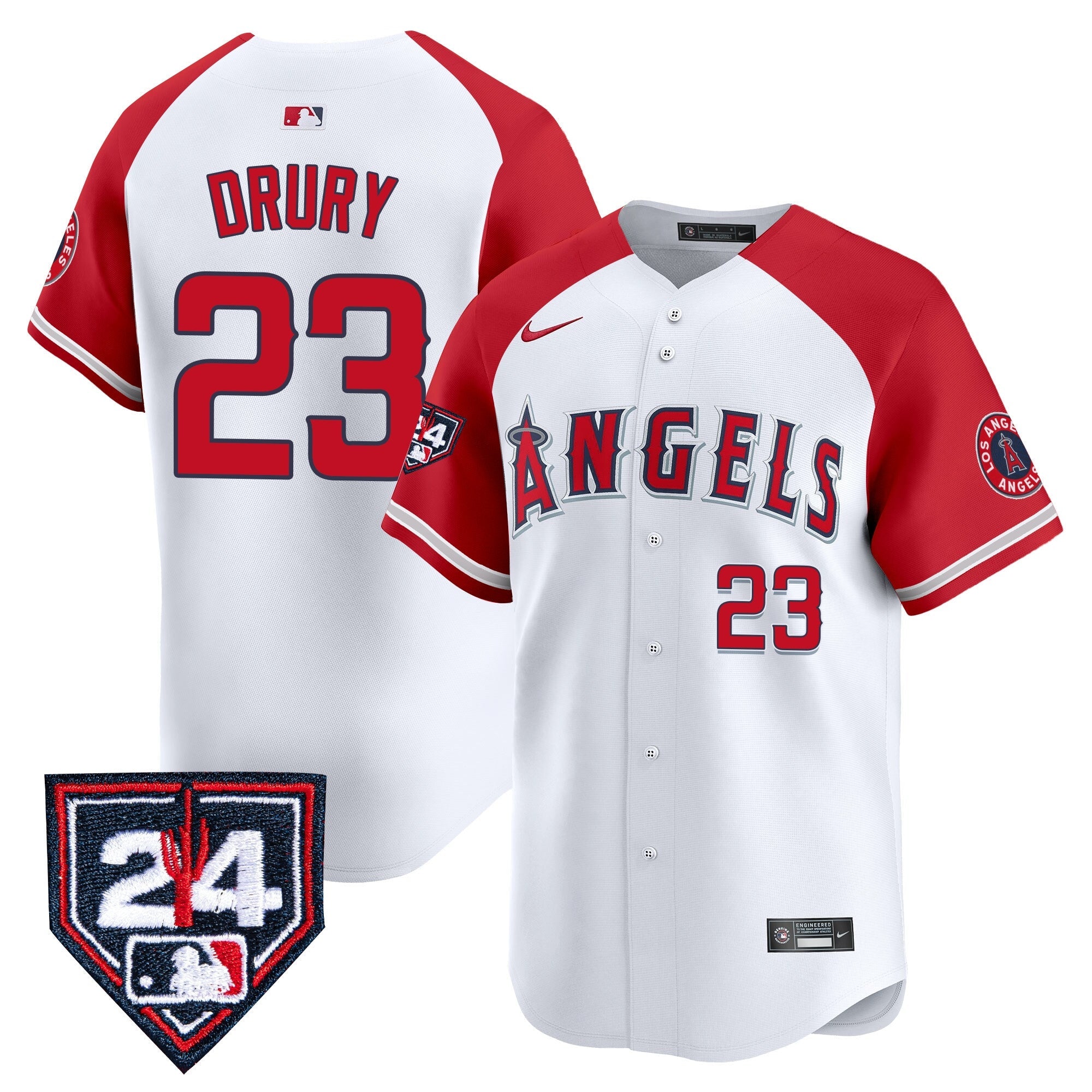 Men’s Los Angeles 2024 Spring Training Patch Vapor Premier Limited Jersey