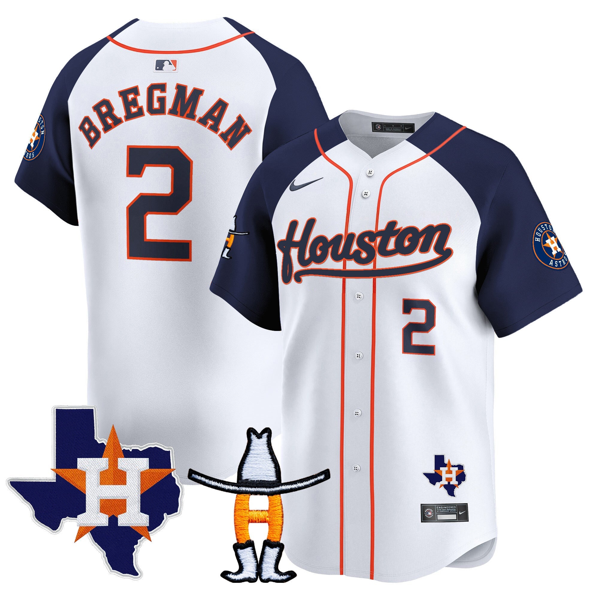 Men’s Houston Houston Rodeo Patch Vapor Premier Limited Jersey