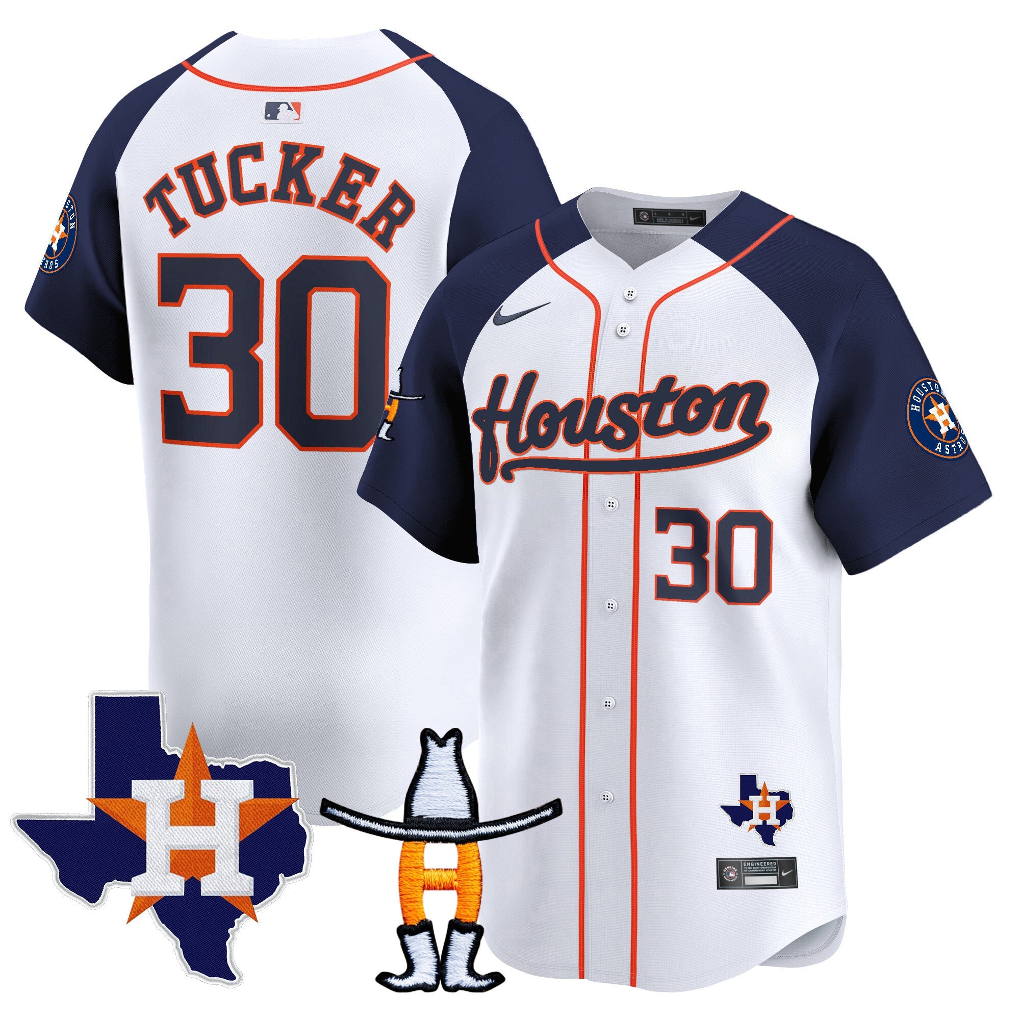 Men’s Houston Houston Rodeo Patch Vapor Premier Limited Jersey
