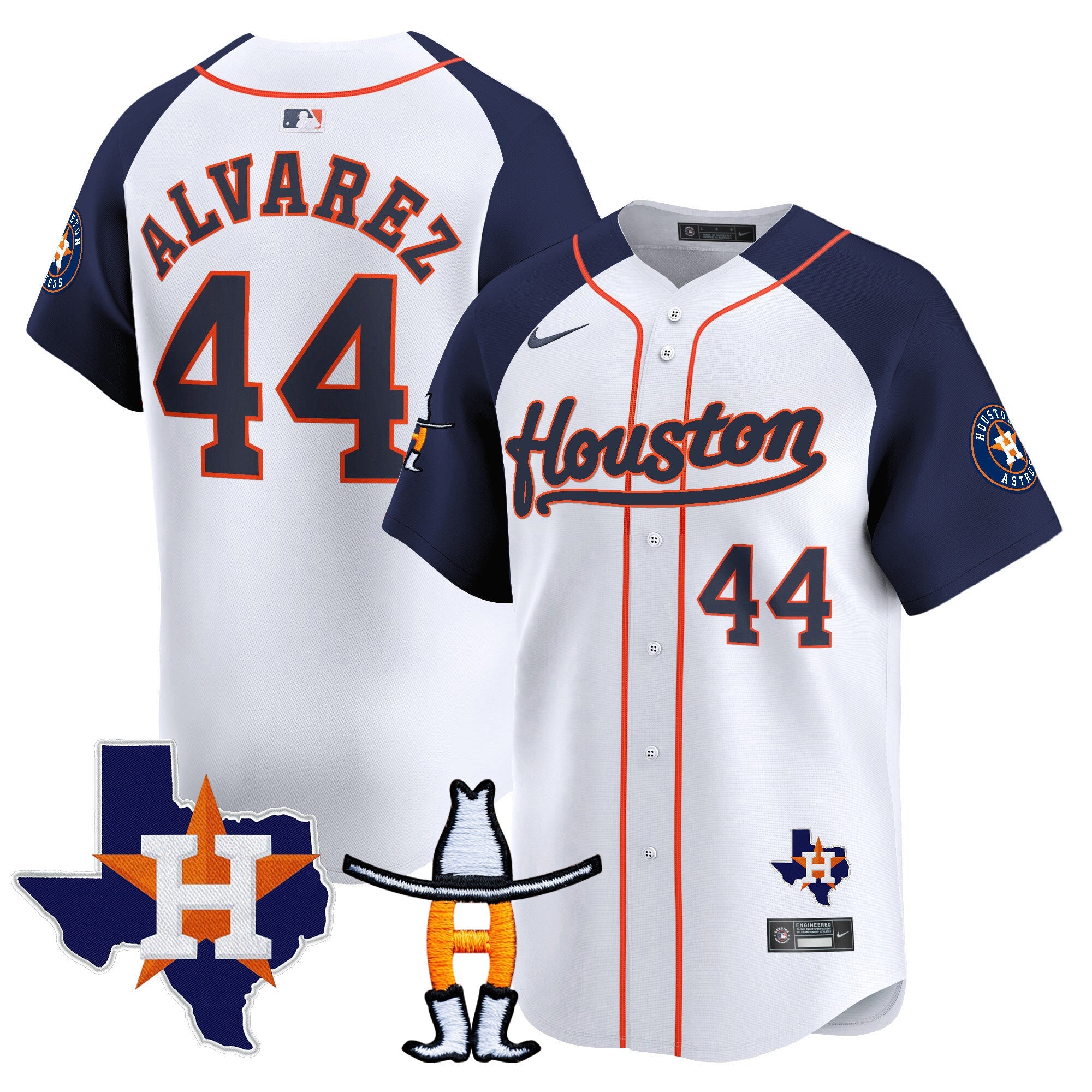 Men’s Houston Houston Rodeo Patch Vapor Premier Limited Jersey