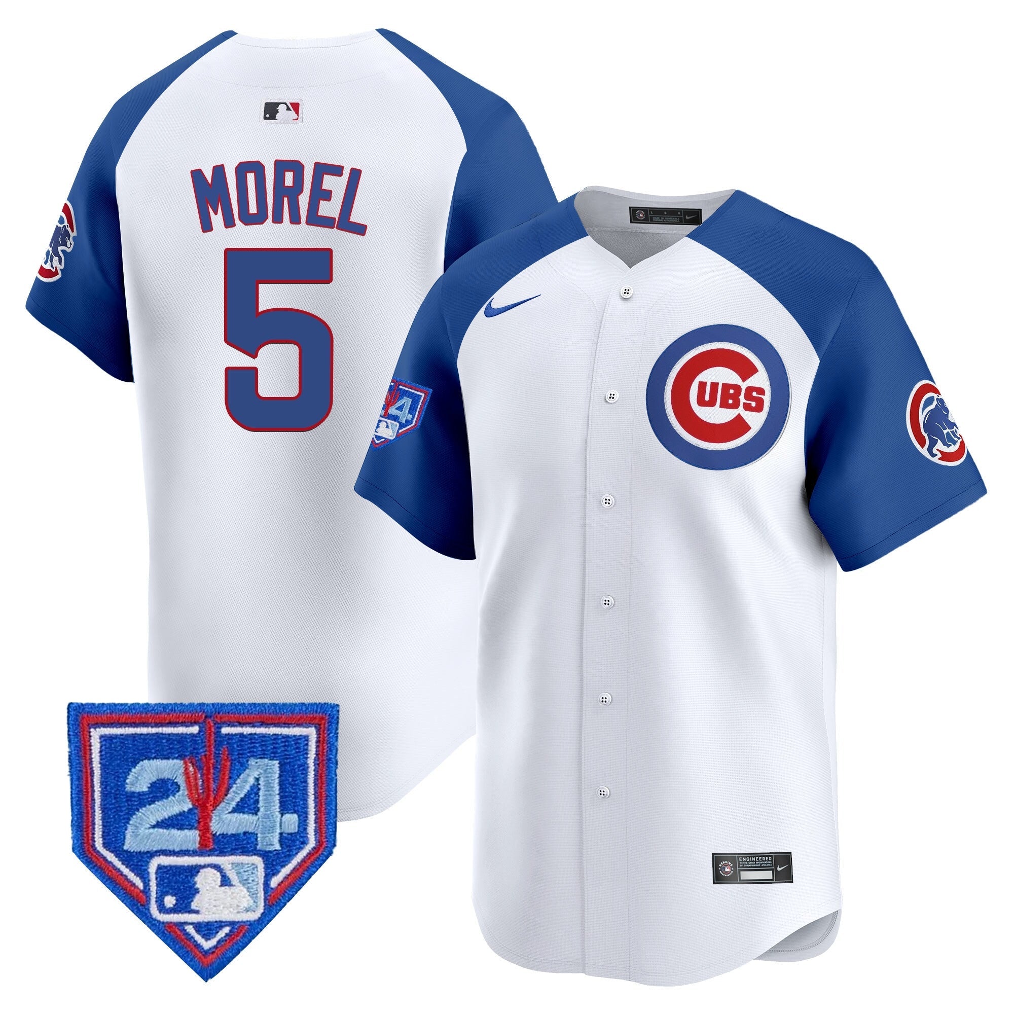 Men’s Chicago 2024 Spring Training Patch Vapor Premier Limited Jersey V2