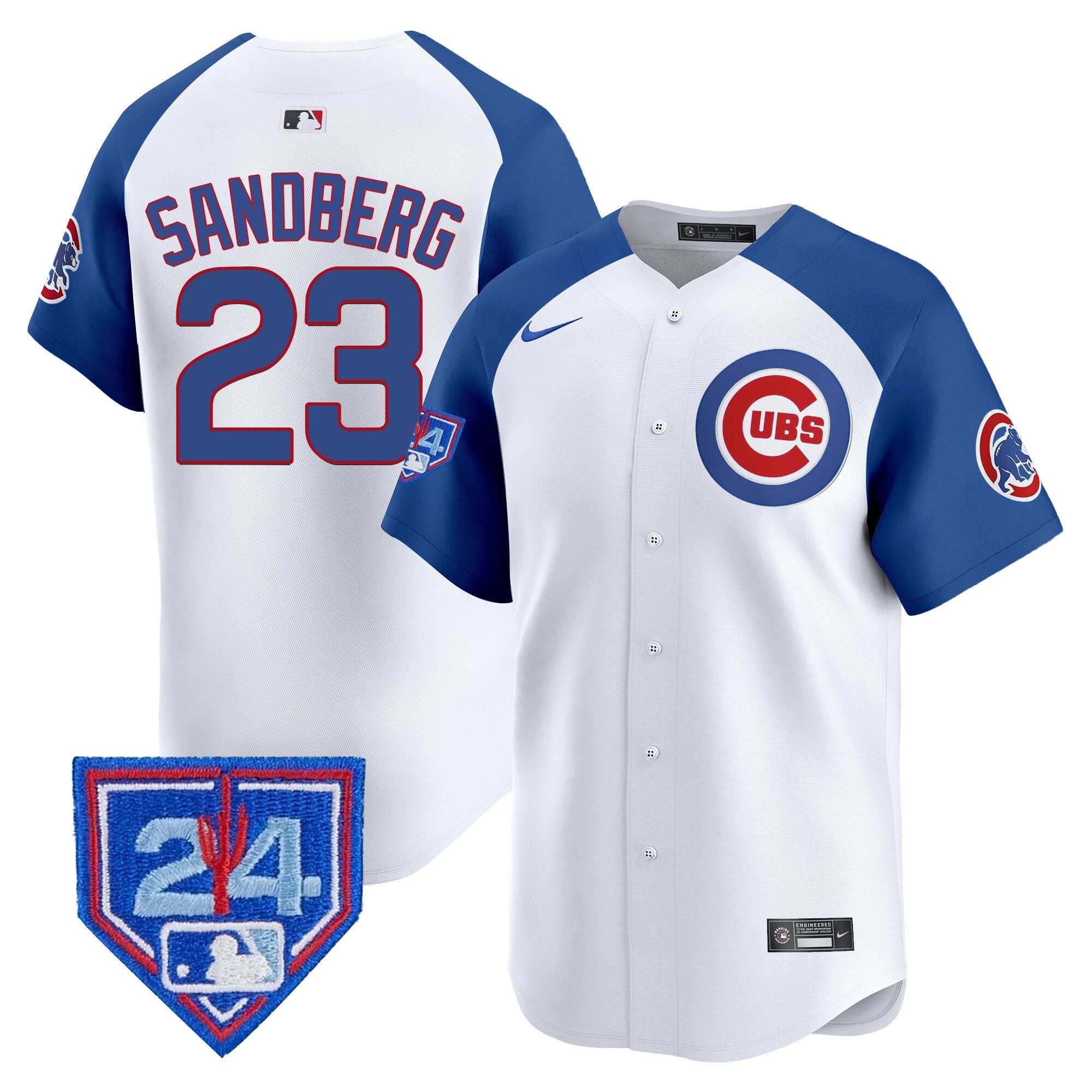 Men’s Chicago 2024 Spring Training Patch Vapor Premier Limited Jersey V2
