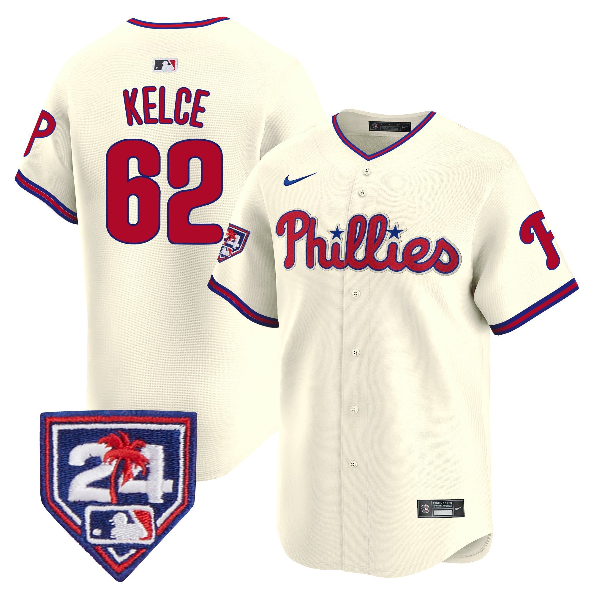 Men’s 2024 Spring Training Patch Vapor Premier Limited Jersey