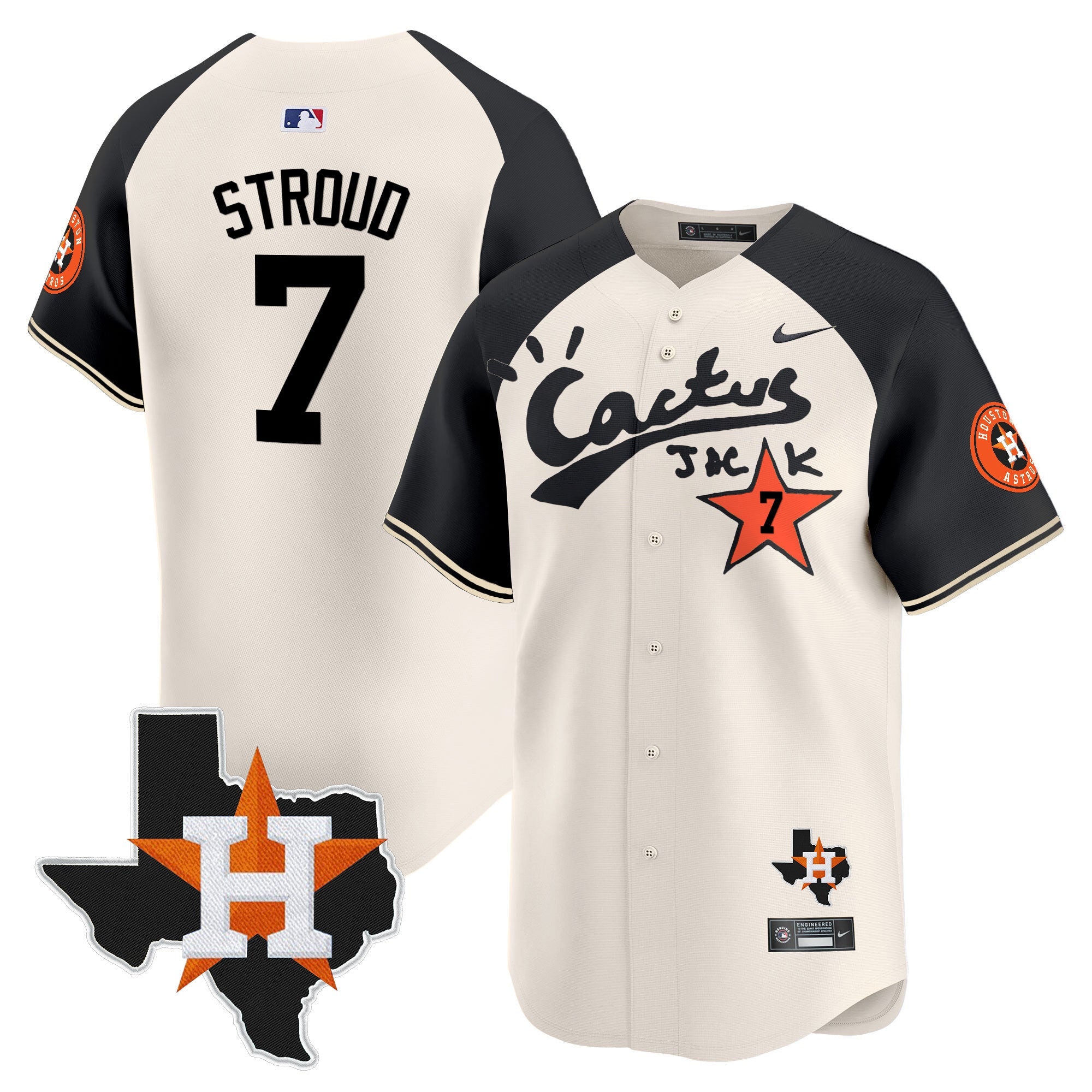 Men’s Cactus Jack Patch Vapor Premier Limited Jersey