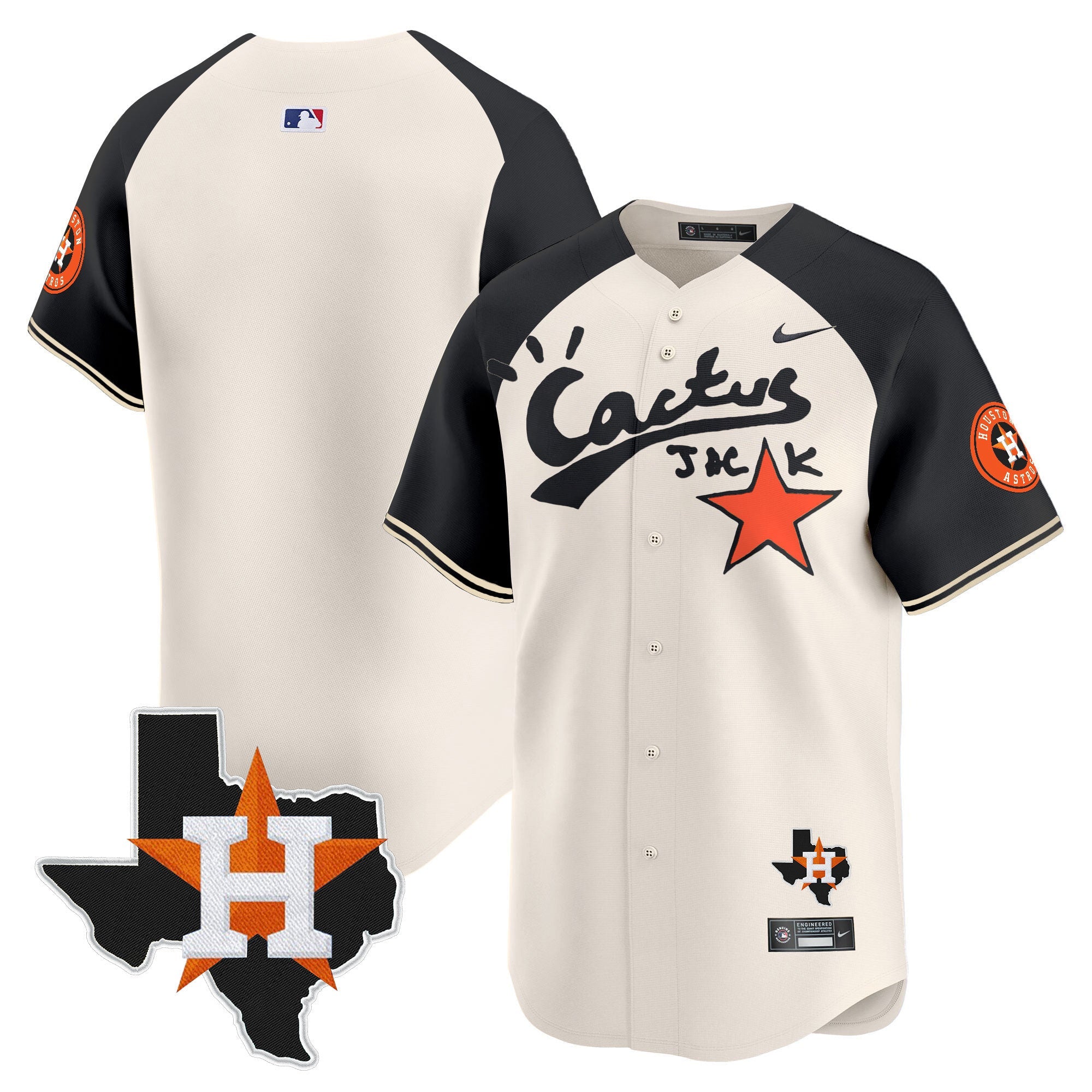 Men’s Cactus Jack Patch Vapor Premier Limited Jersey