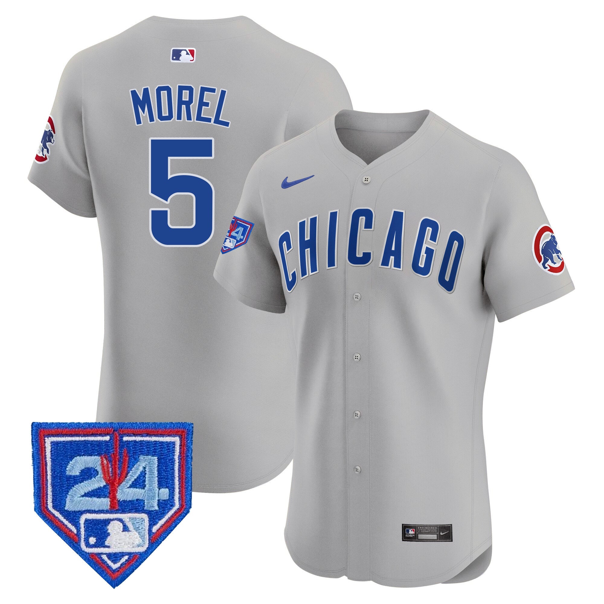 Men’s Chicago 2024 Spring Training Patch Vapor Premier Elite Jersey V2