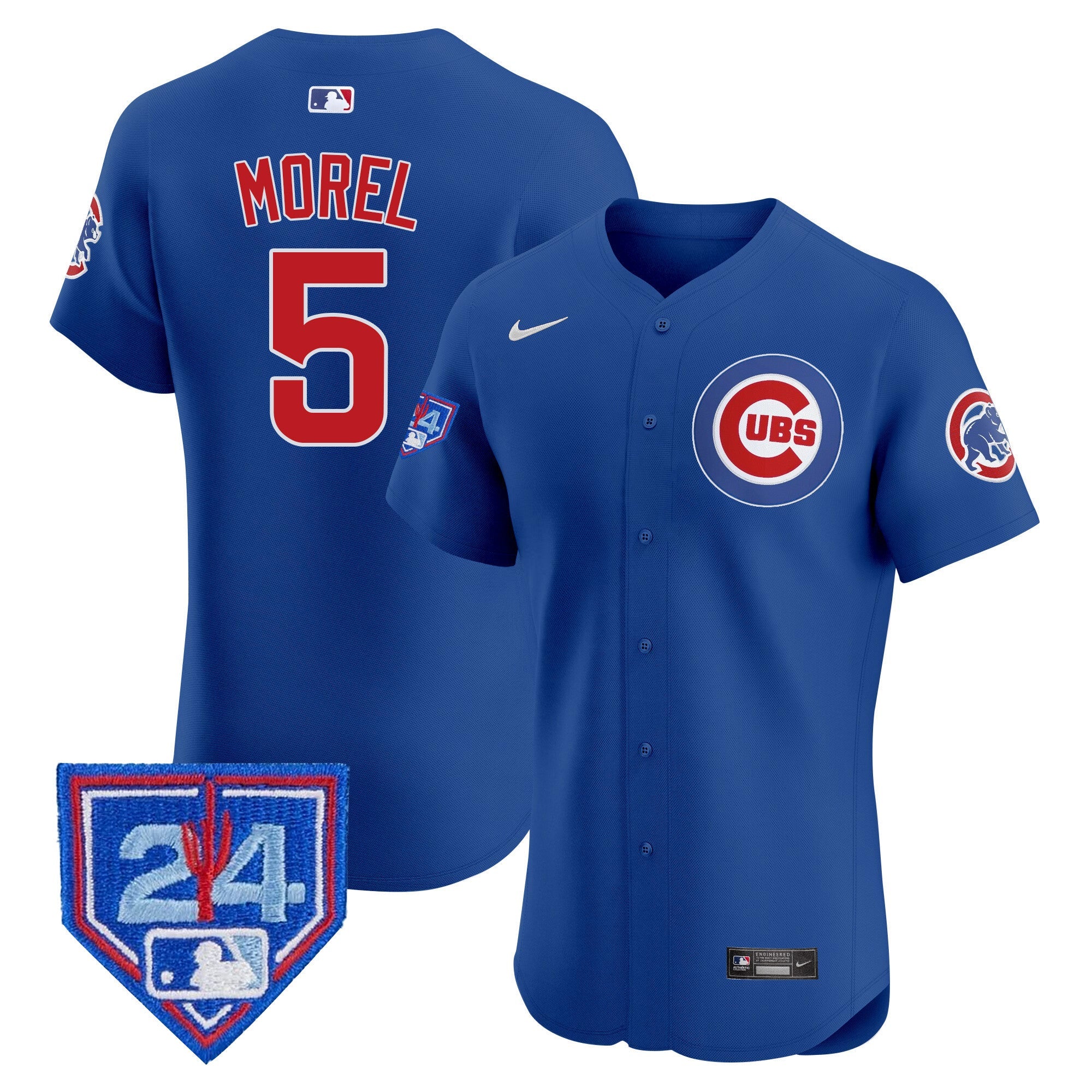 Men’s Chicago 2024 Spring Training Patch Vapor Premier Elite Jersey V2