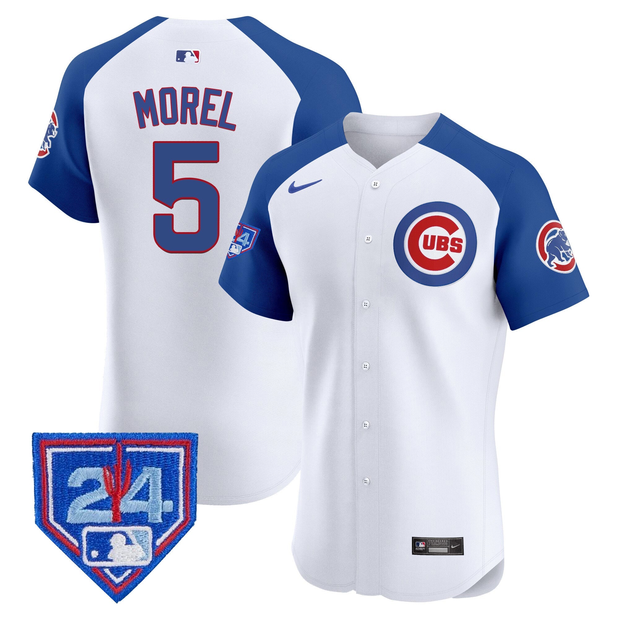 Men’s Chicago 2024 Spring Training Patch Vapor Premier Elite Jersey V2