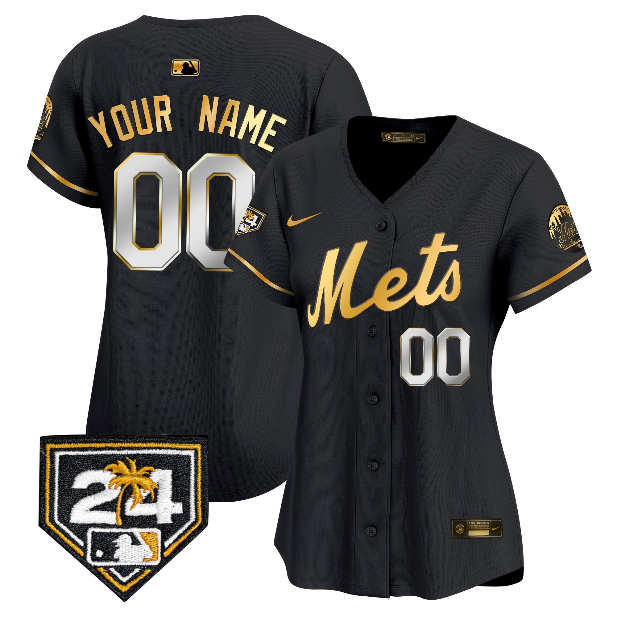 New York 2024 Spring Training Vapor Premier Limited Custom Jersey V2