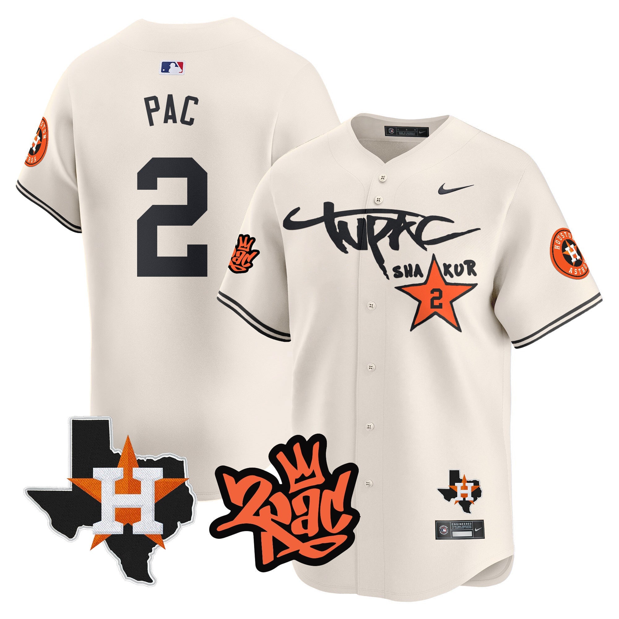 Men’s Tupac Shakur Vapor Premier Limited Jersey