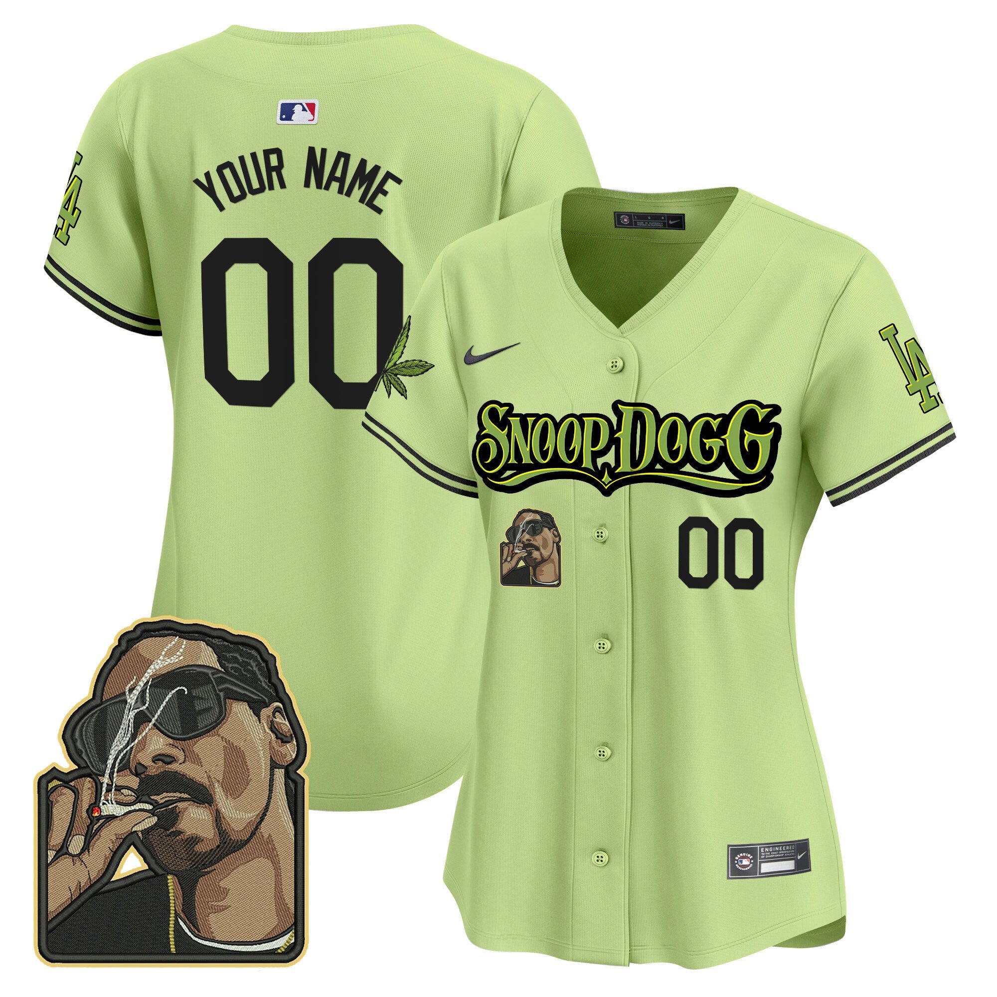 Snoop Dogg Vapor Premier Limited Custom Jersey – Stitched