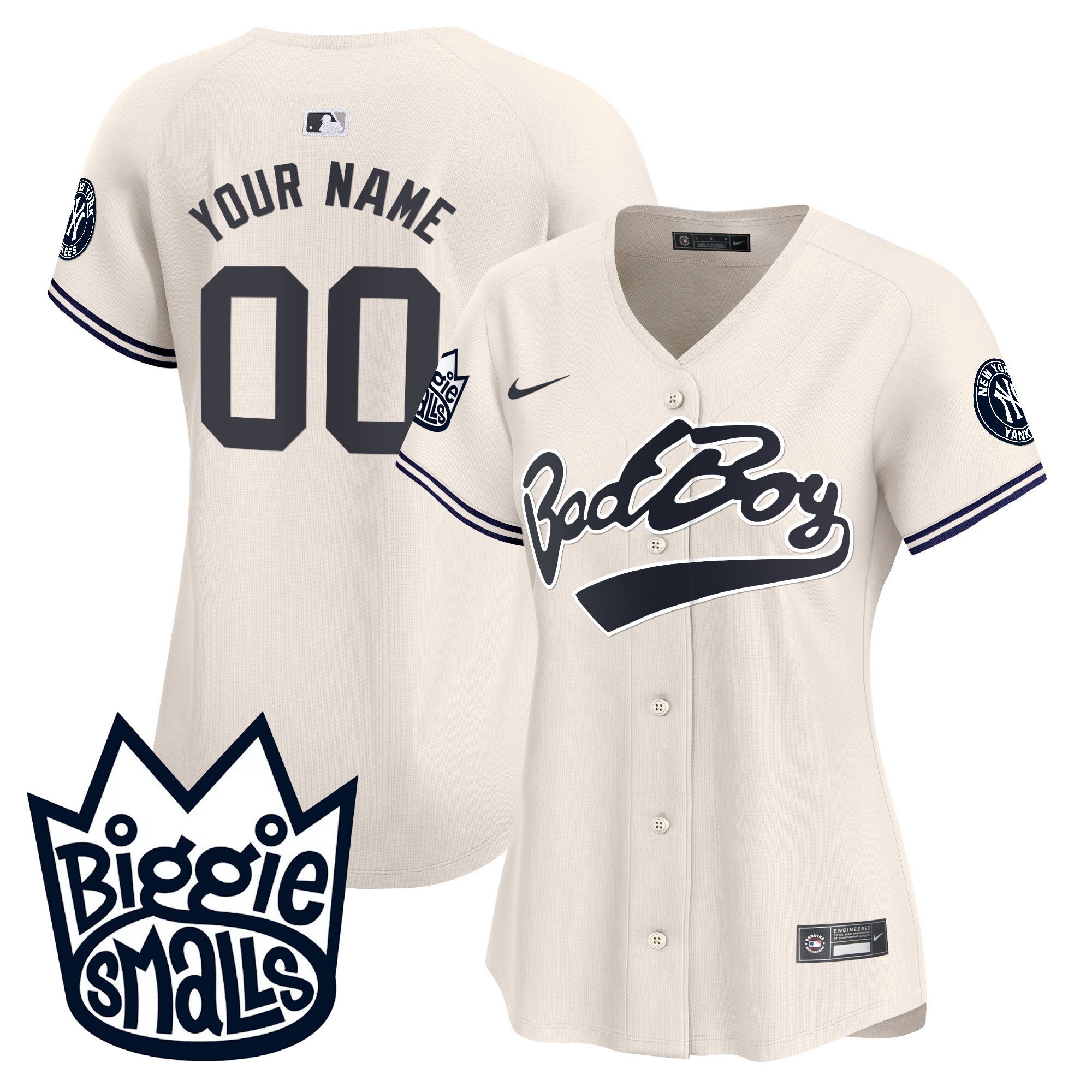 New York Biggie Smalls Vapor Premier Limited Custom Jersey