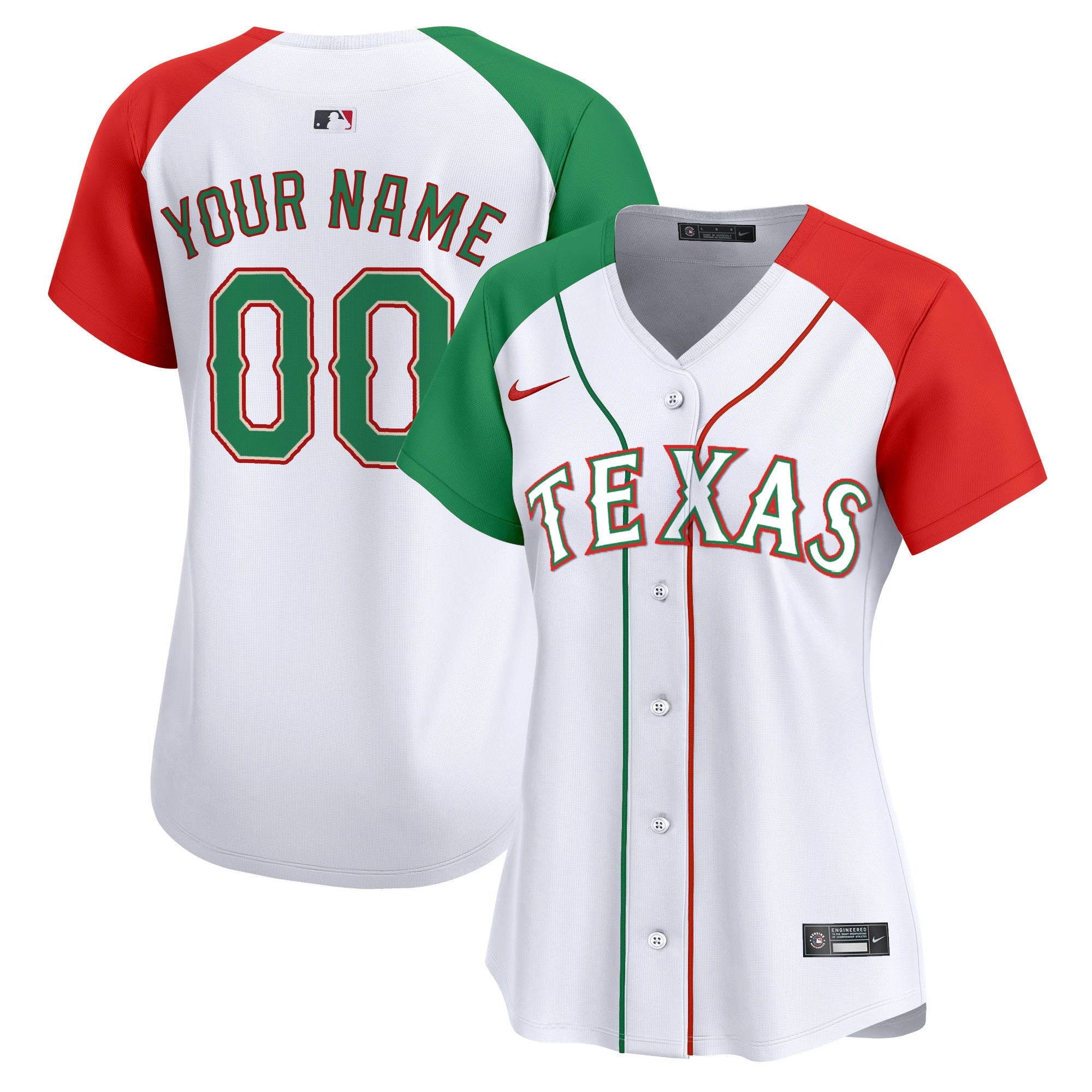 Texas Mexico Vapor Premier Limited Custom Jersey