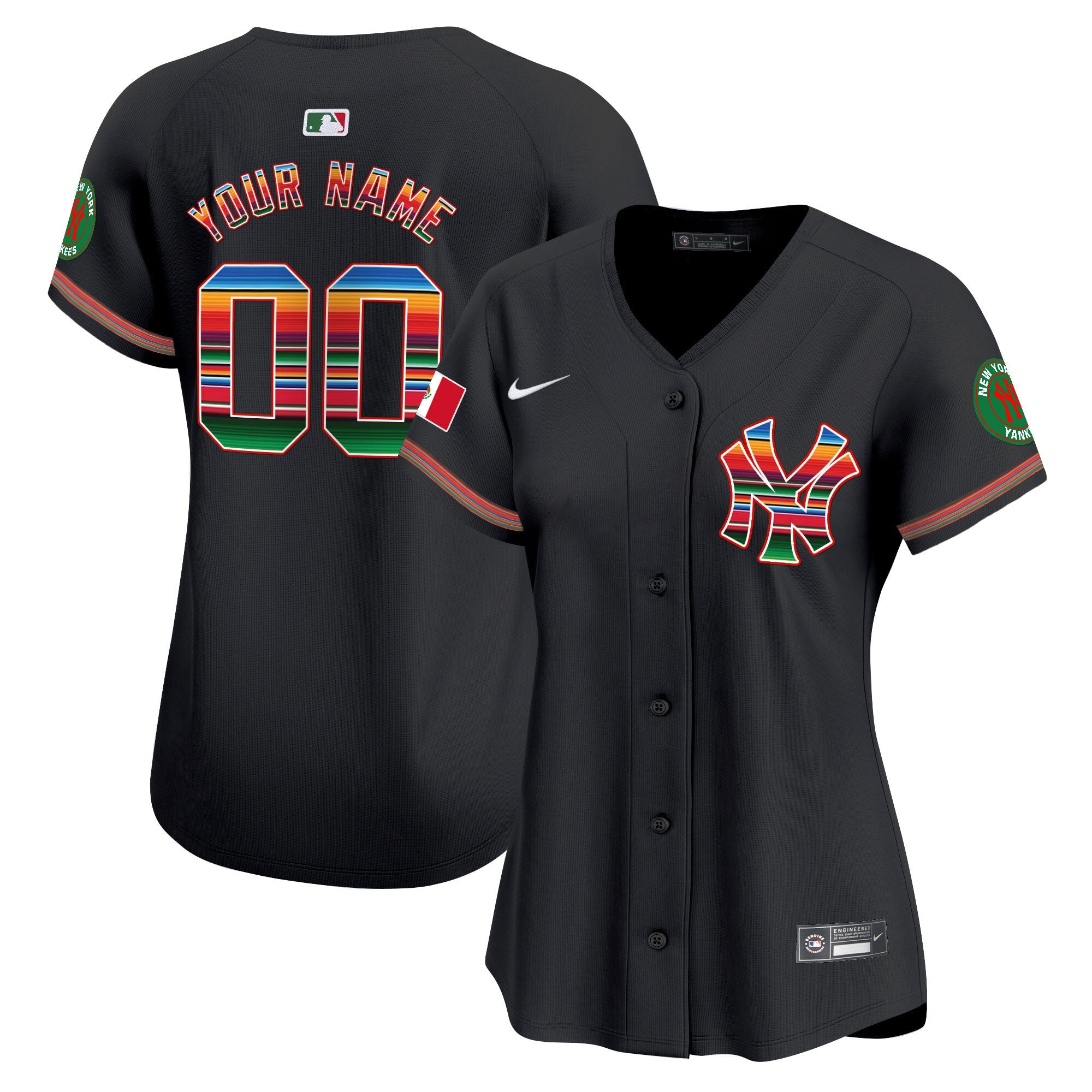 New York Mexico Vapor Premier Limited Custom Jersey