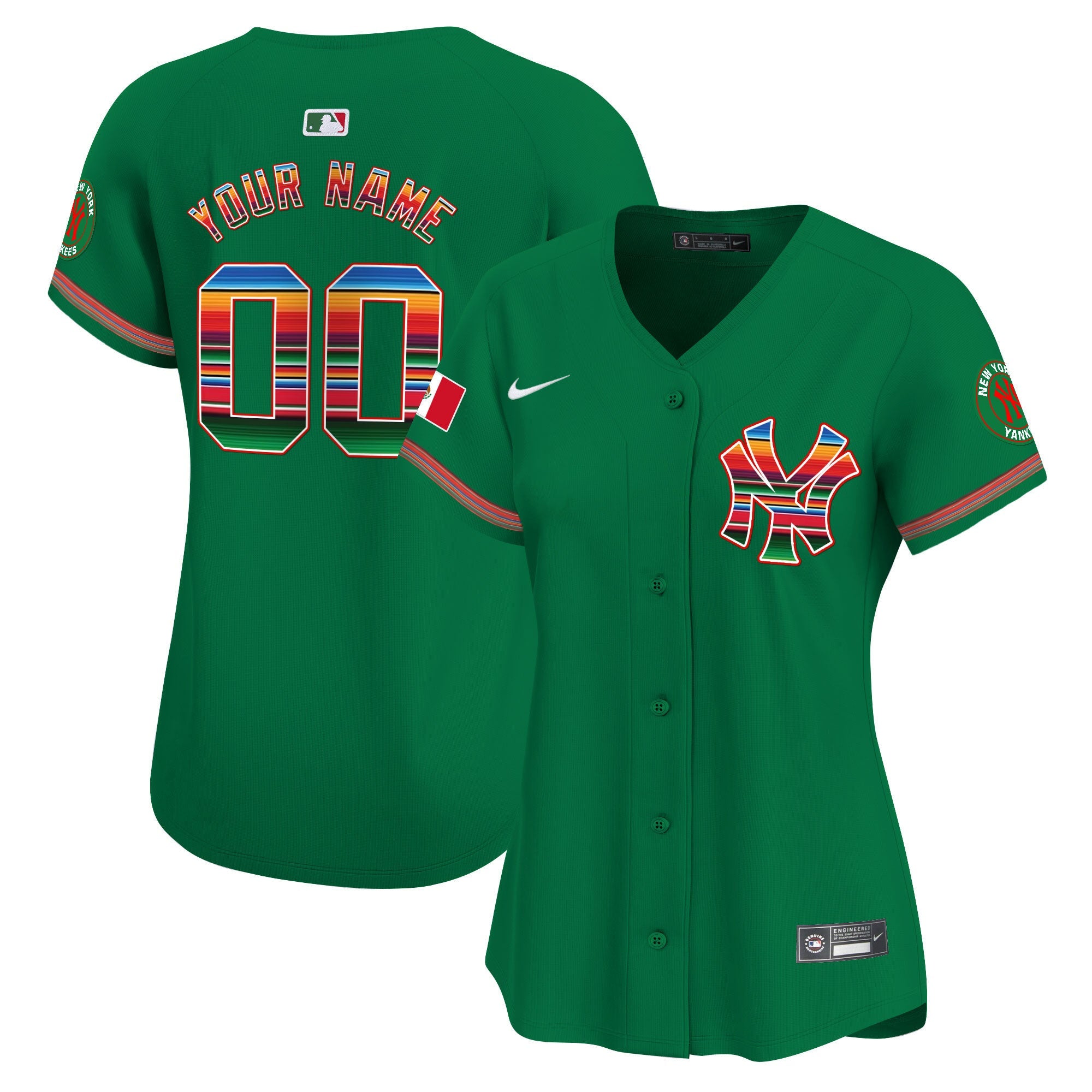 New York Mexico Vapor Premier Limited Custom Jersey