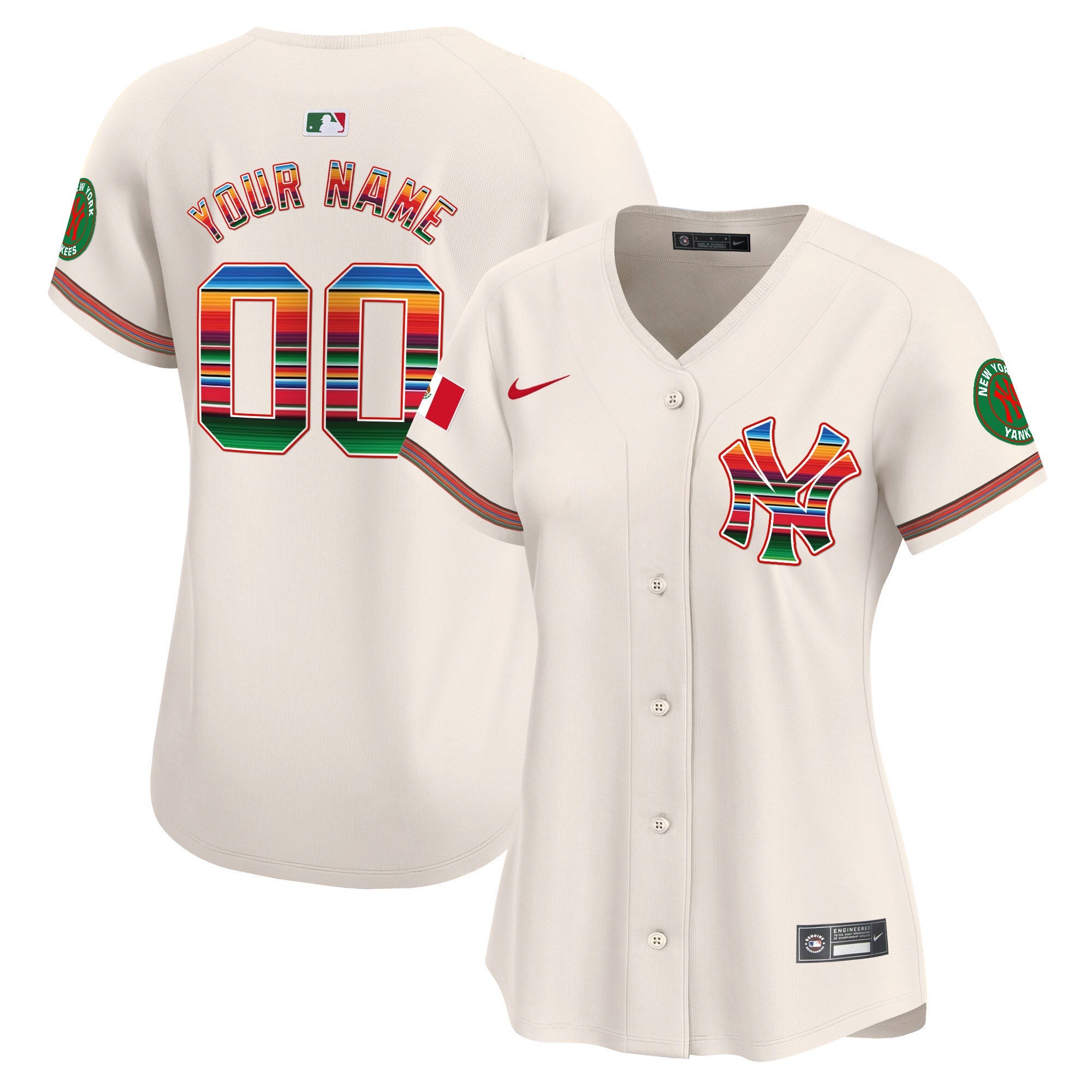 New York Mexico Vapor Premier Limited Custom Jersey