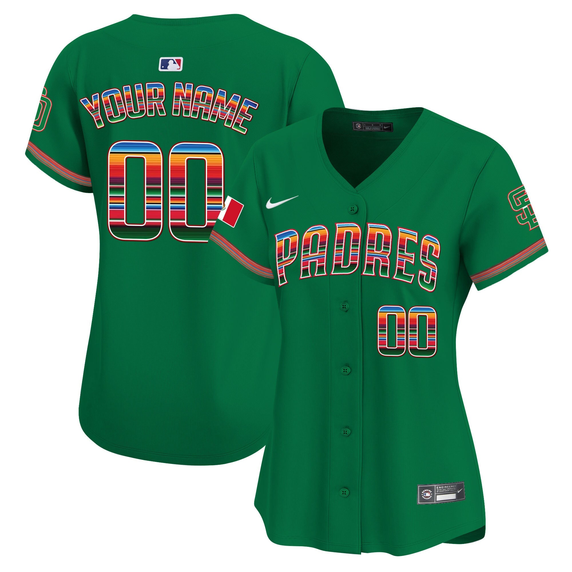 San Diego Mexico Premier Limited Custom Jersey
