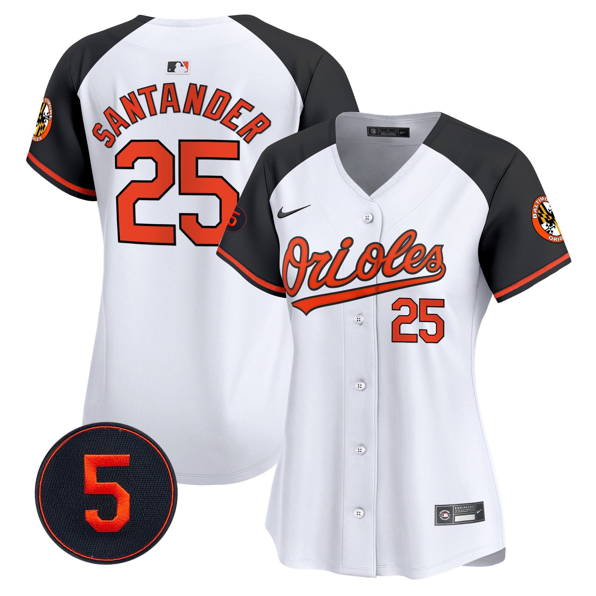 Women’s Baltimore Robinson Patch Vapor Premier Limited Jersey