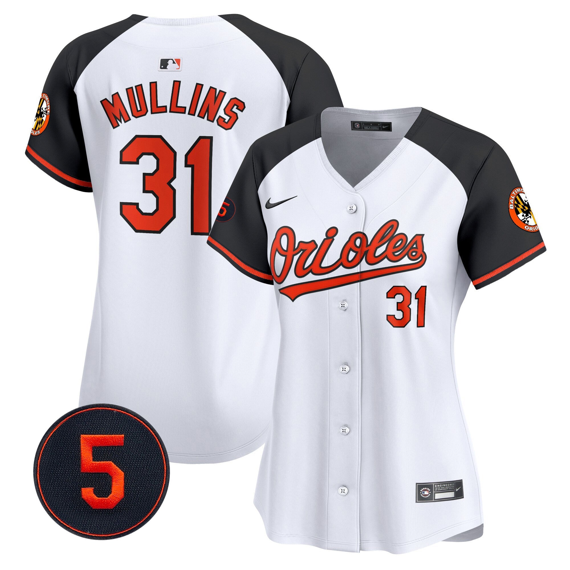 Women’s Baltimore Robinson Patch Vapor Premier Limited Jersey