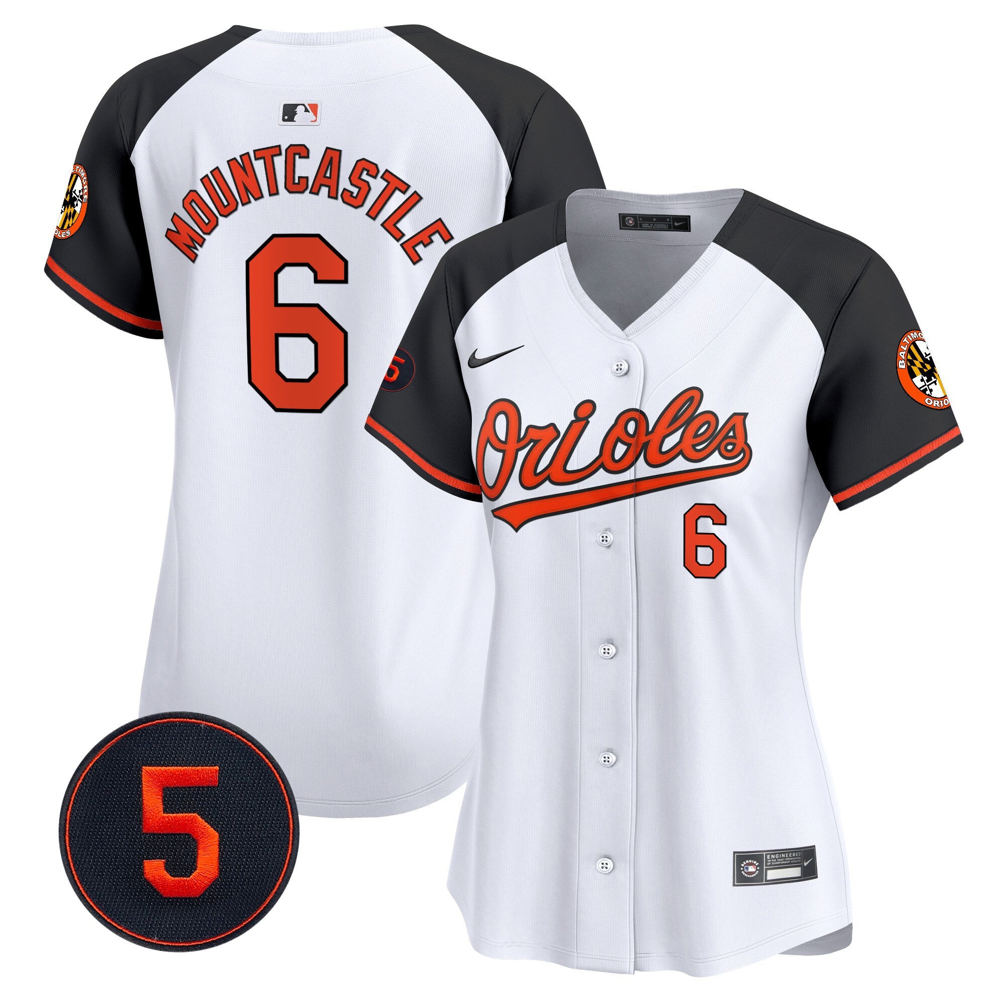 Women’s Baltimore Robinson Patch Vapor Premier Limited Jersey
