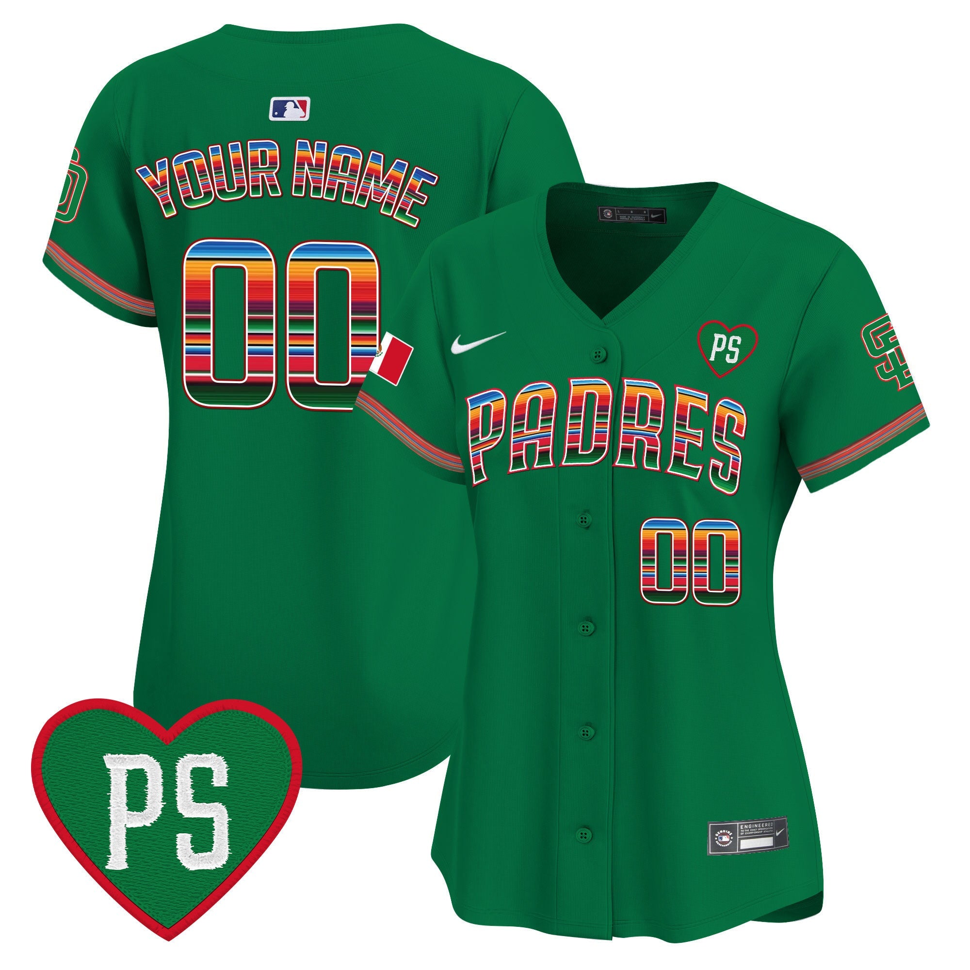 Mexico “For Peter” Patch Vapor Premier Limited Custom Jersey