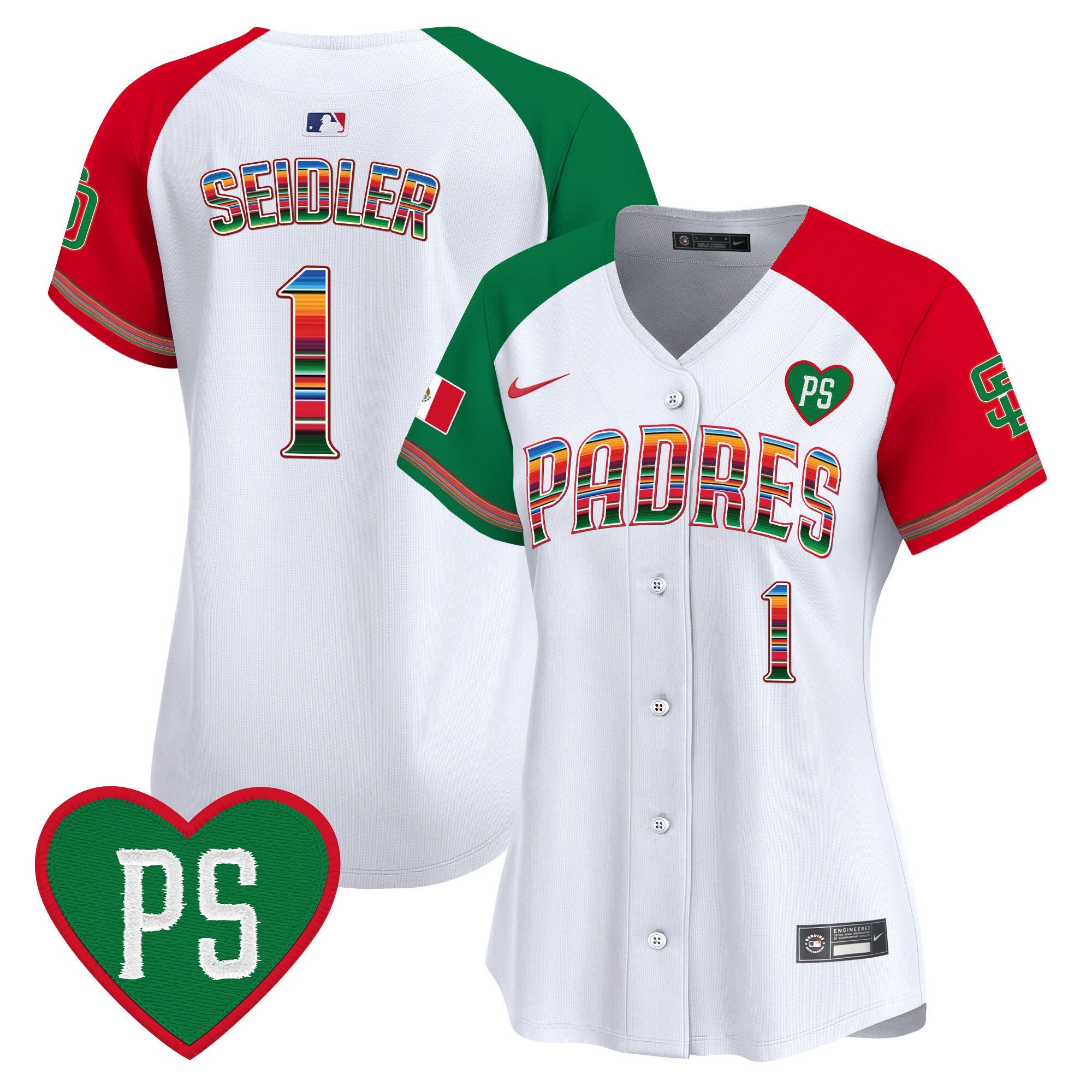 Women’s Mexico “For Peter” Patch Vapor Premier Limited Jersey