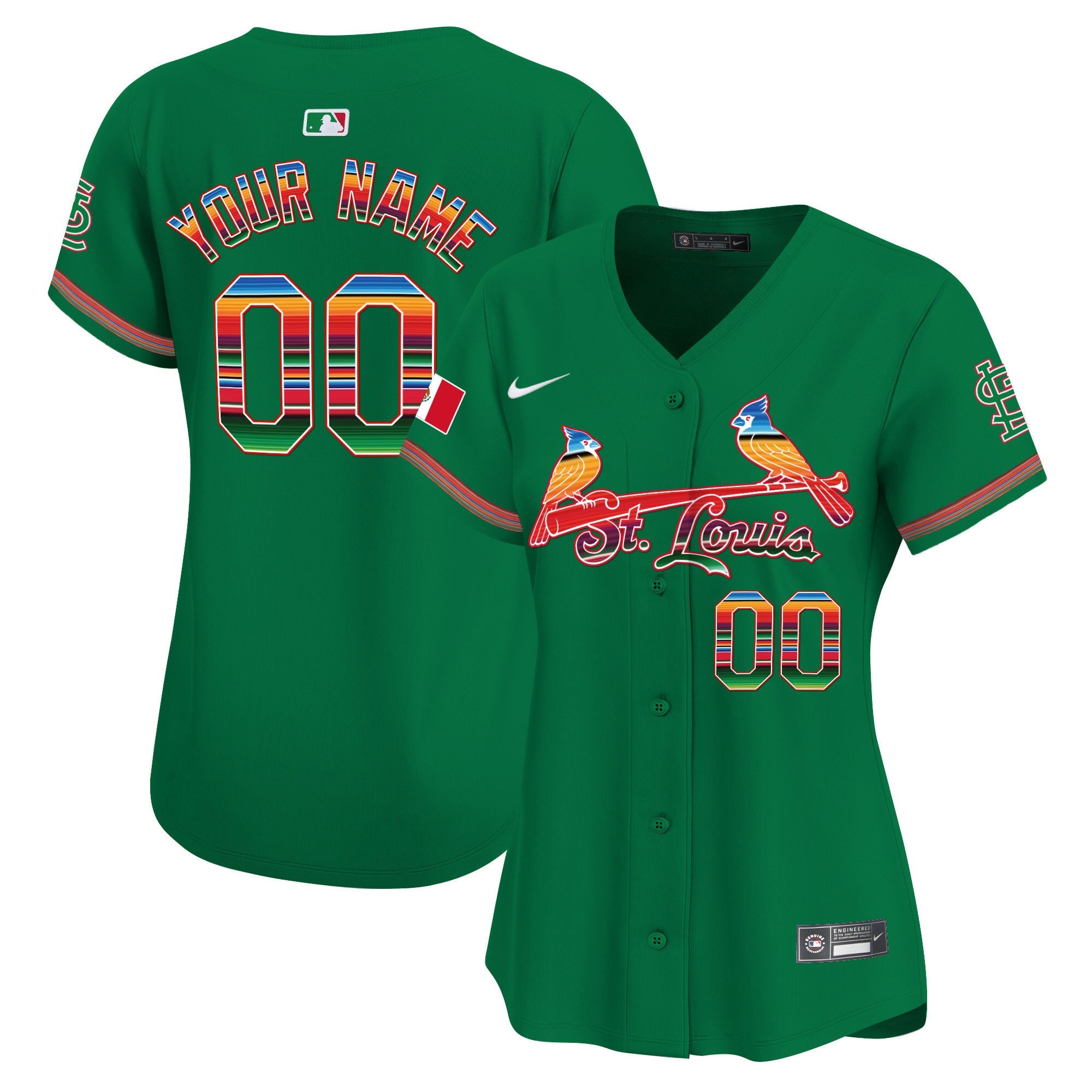 St. Louis Mexico Vapor Premier Limited Custom Jersey