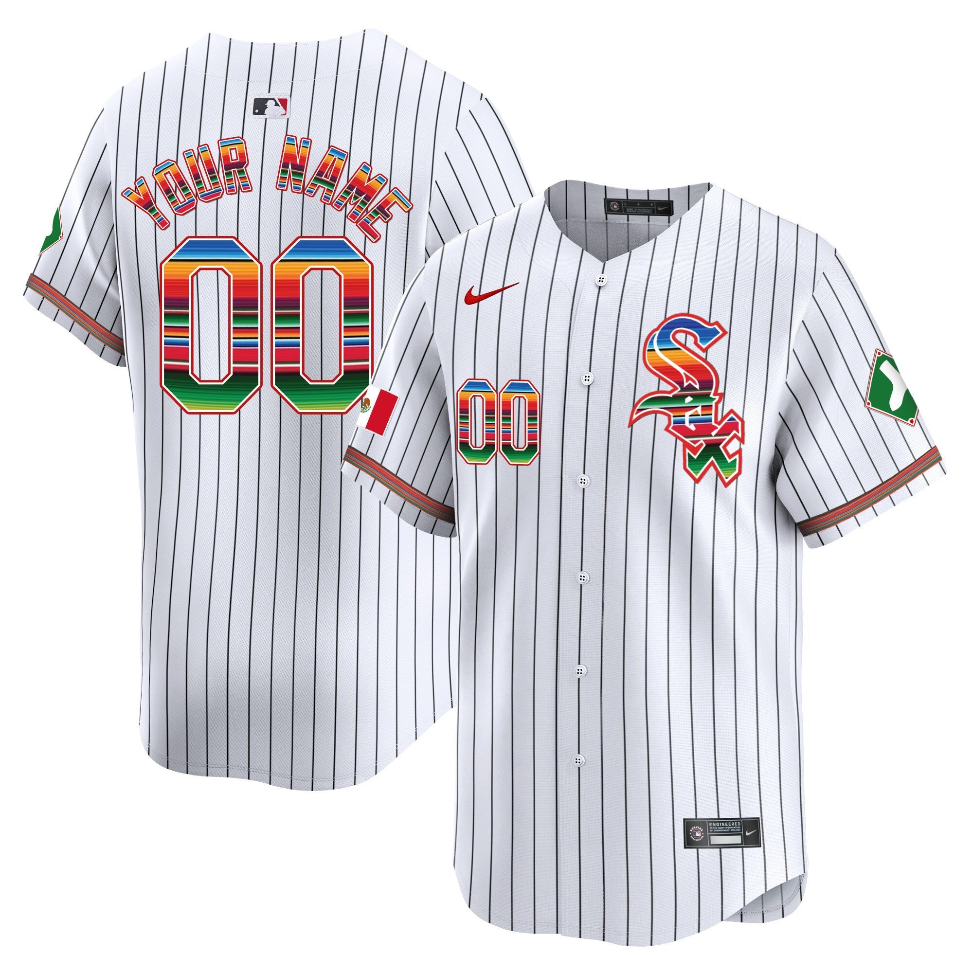 Chicago Mexico Vapor Premier Limited Custom Jersey V2