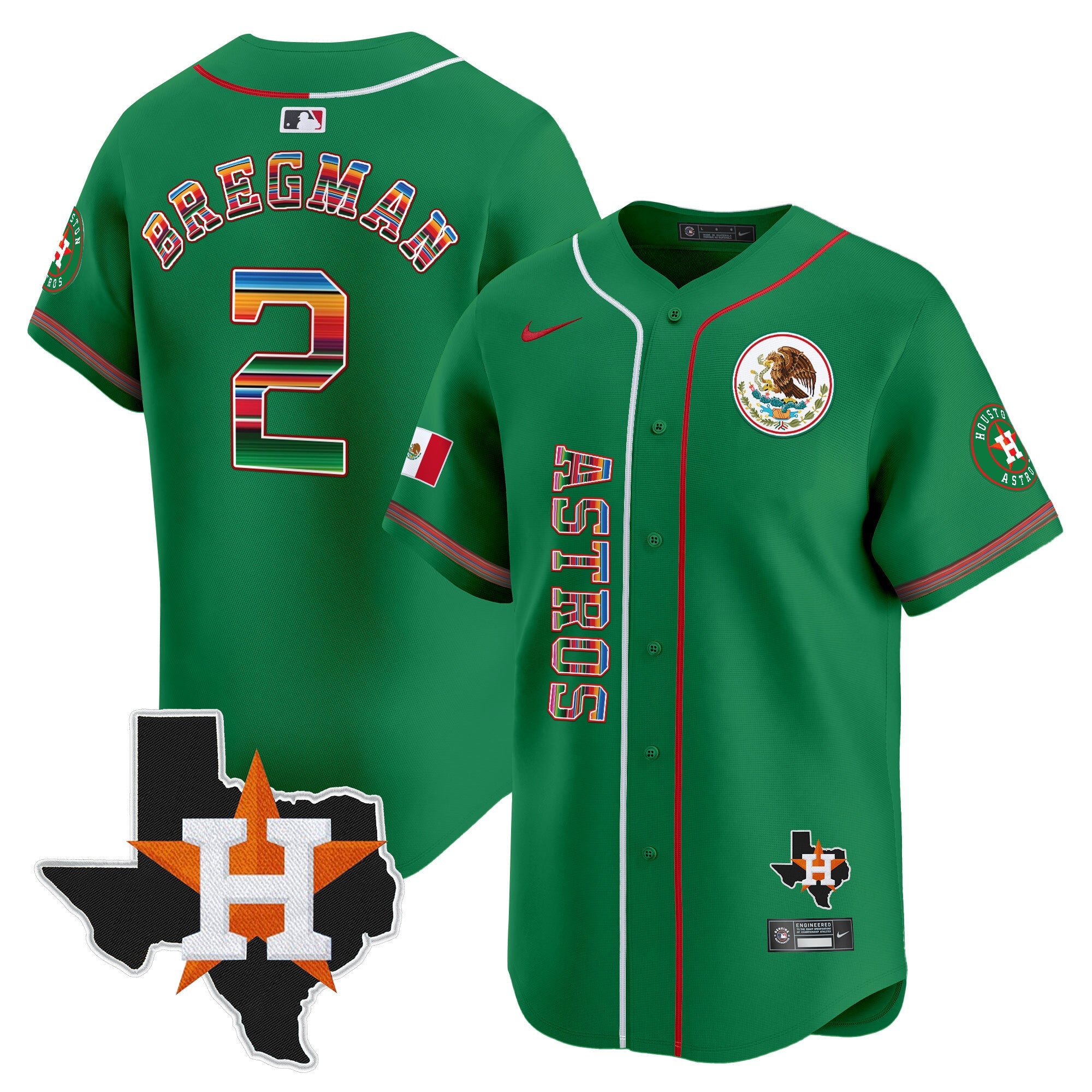 Men’s Houston Mexico Vapor Premier Limited Jersey V4