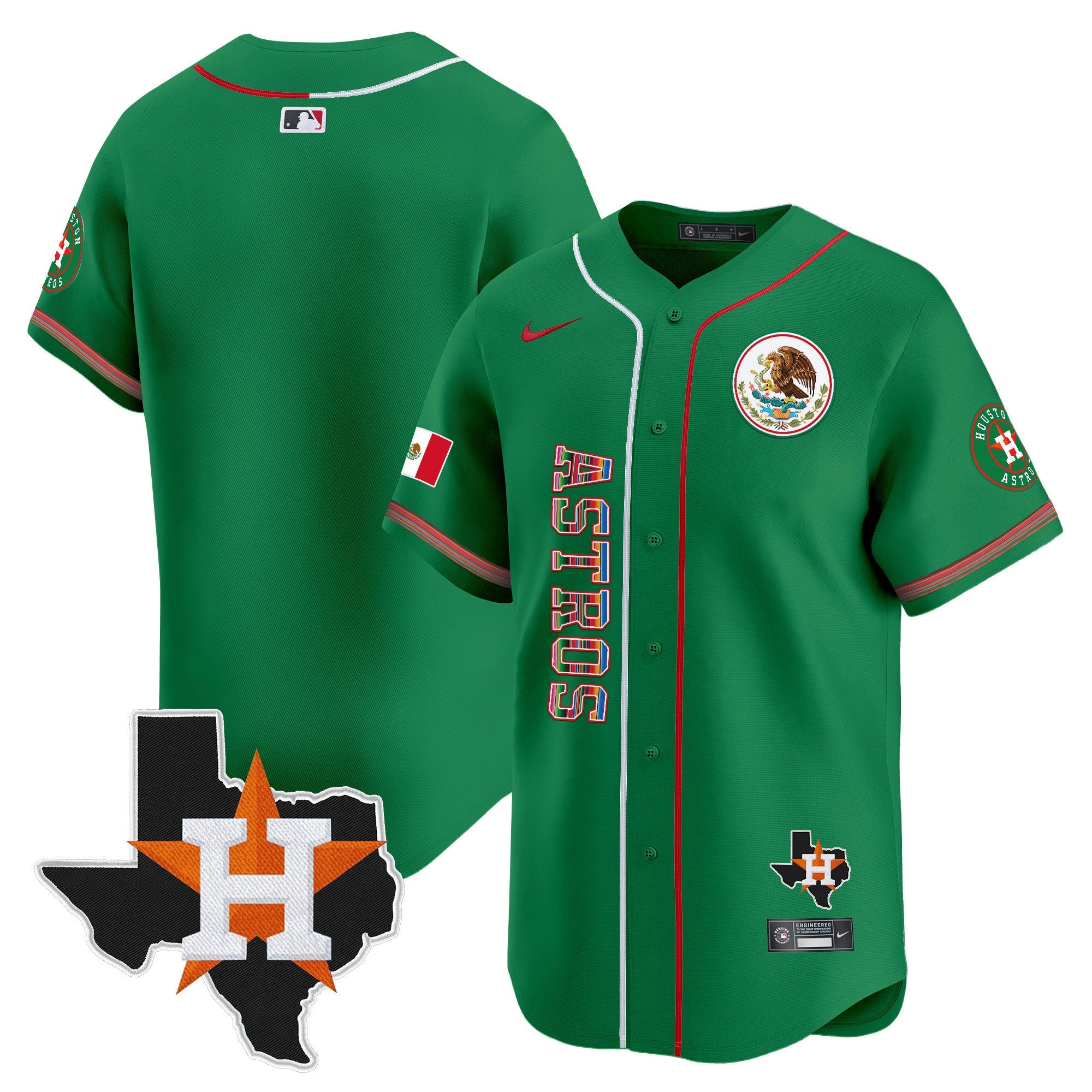 Men’s Houston Mexico Vapor Premier Limited Jersey V4