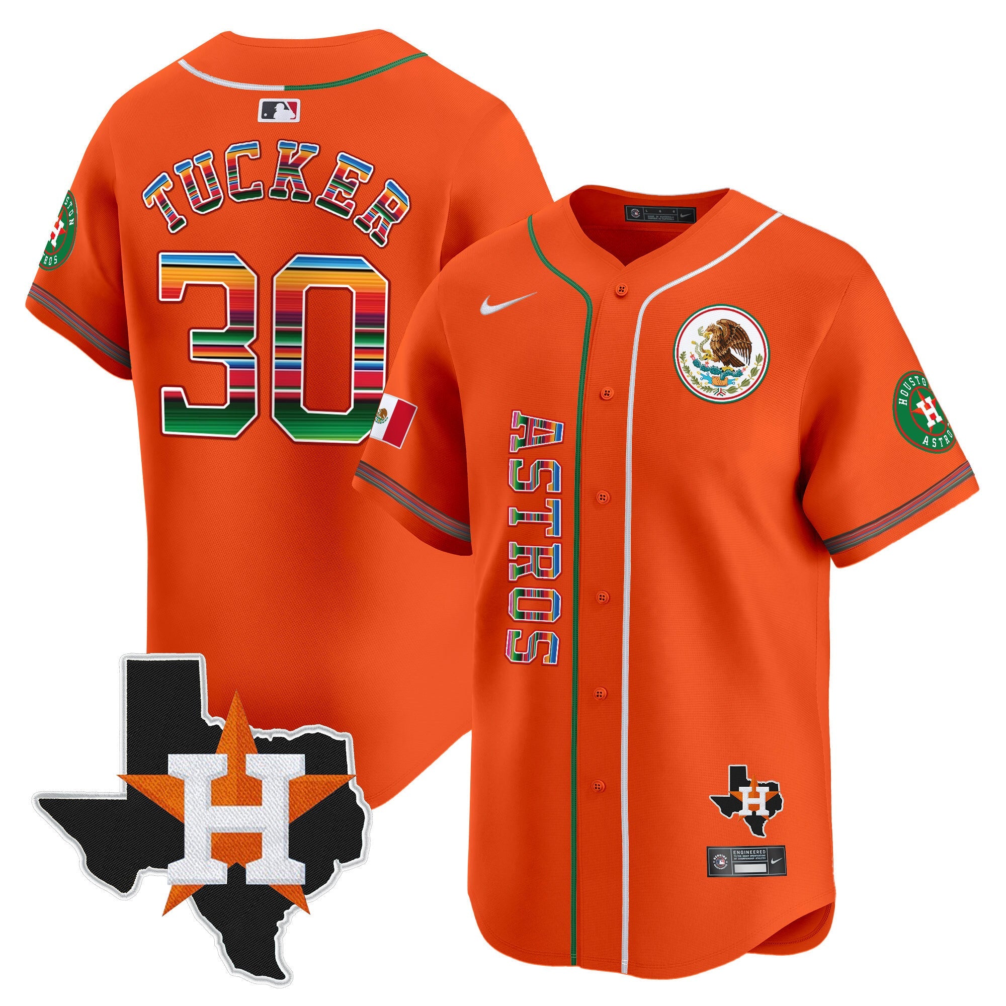 Men’s Houston Mexico Vapor Premier Limited Jersey V4