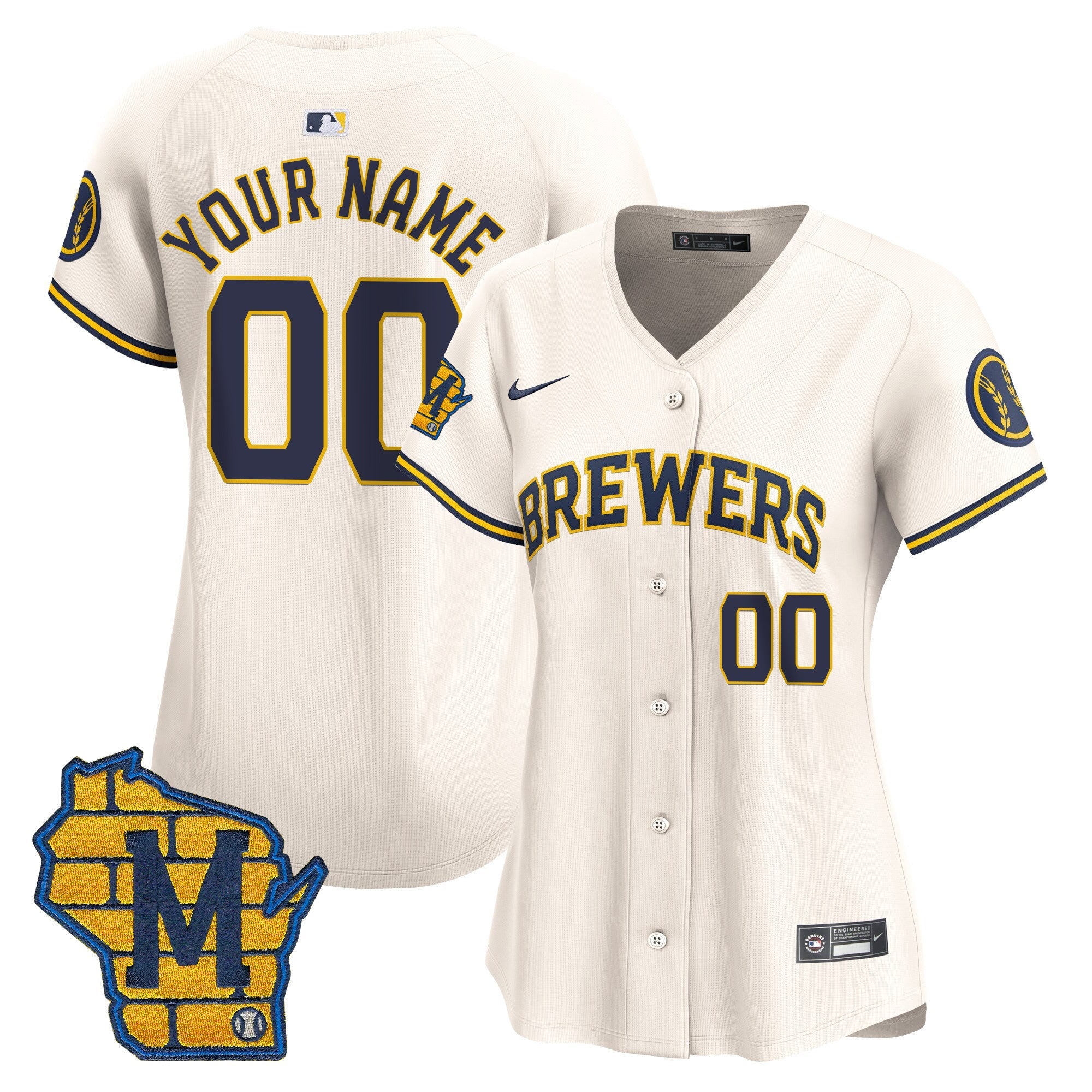 Milwaukee Home Patch Vapor Premier Limited Custom Jersey
